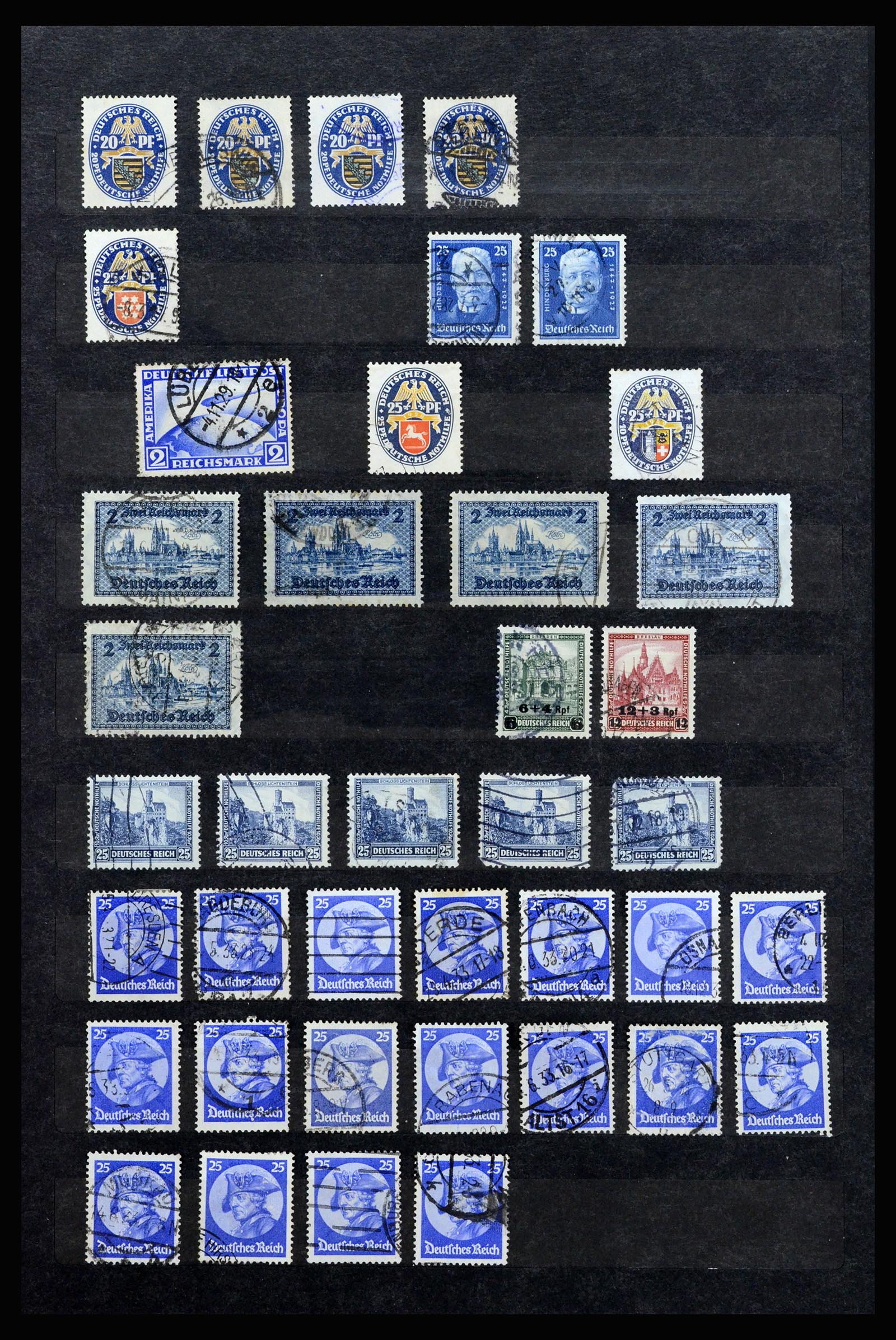 37102 043 - Postzegelverzameling 37102 Duitse Rijk 1872-1945.