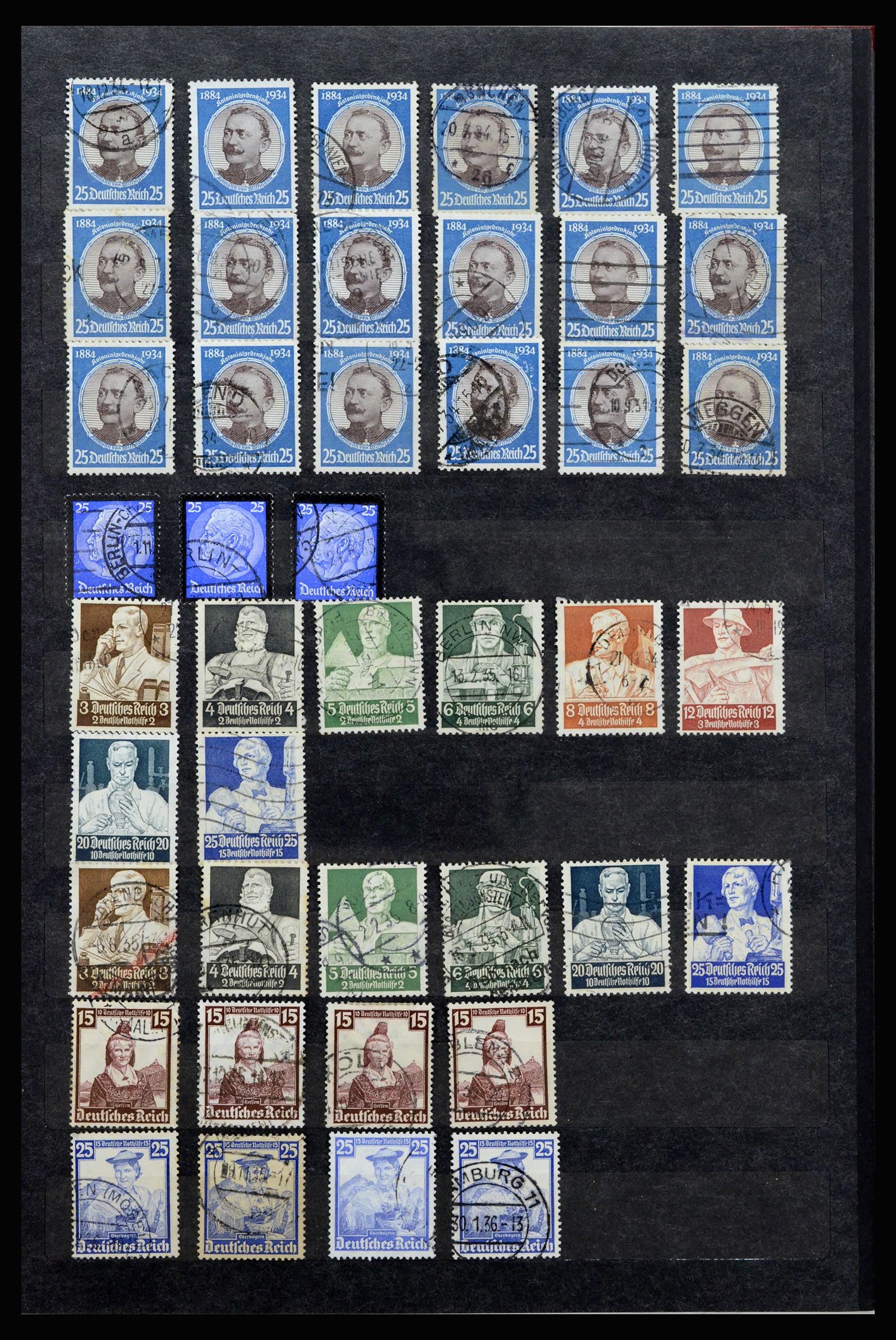 37102 045 - Postzegelverzameling 37102 Duitse Rijk 1872-1945.