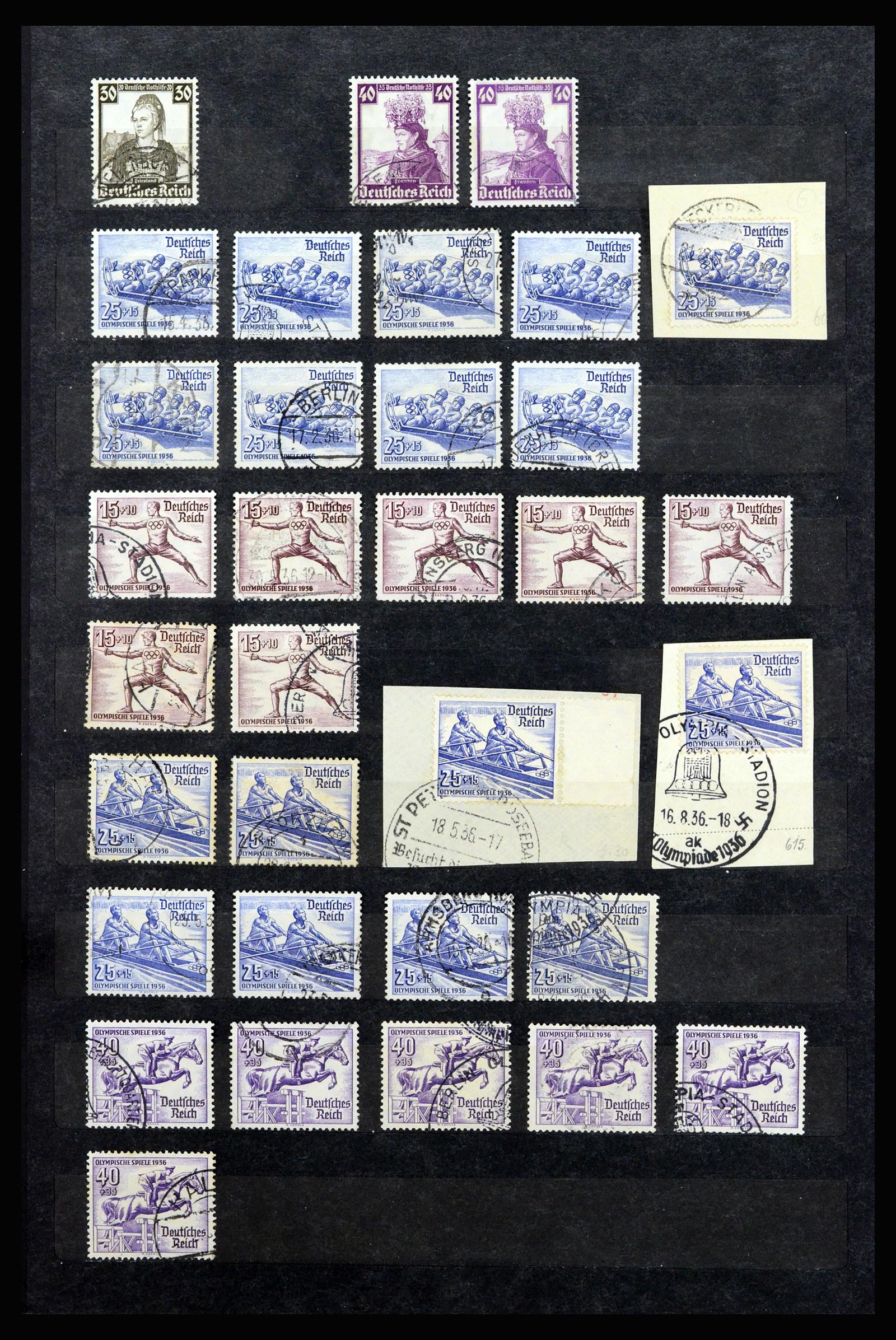 37102 046 - Postzegelverzameling 37102 Duitse Rijk 1872-1945.