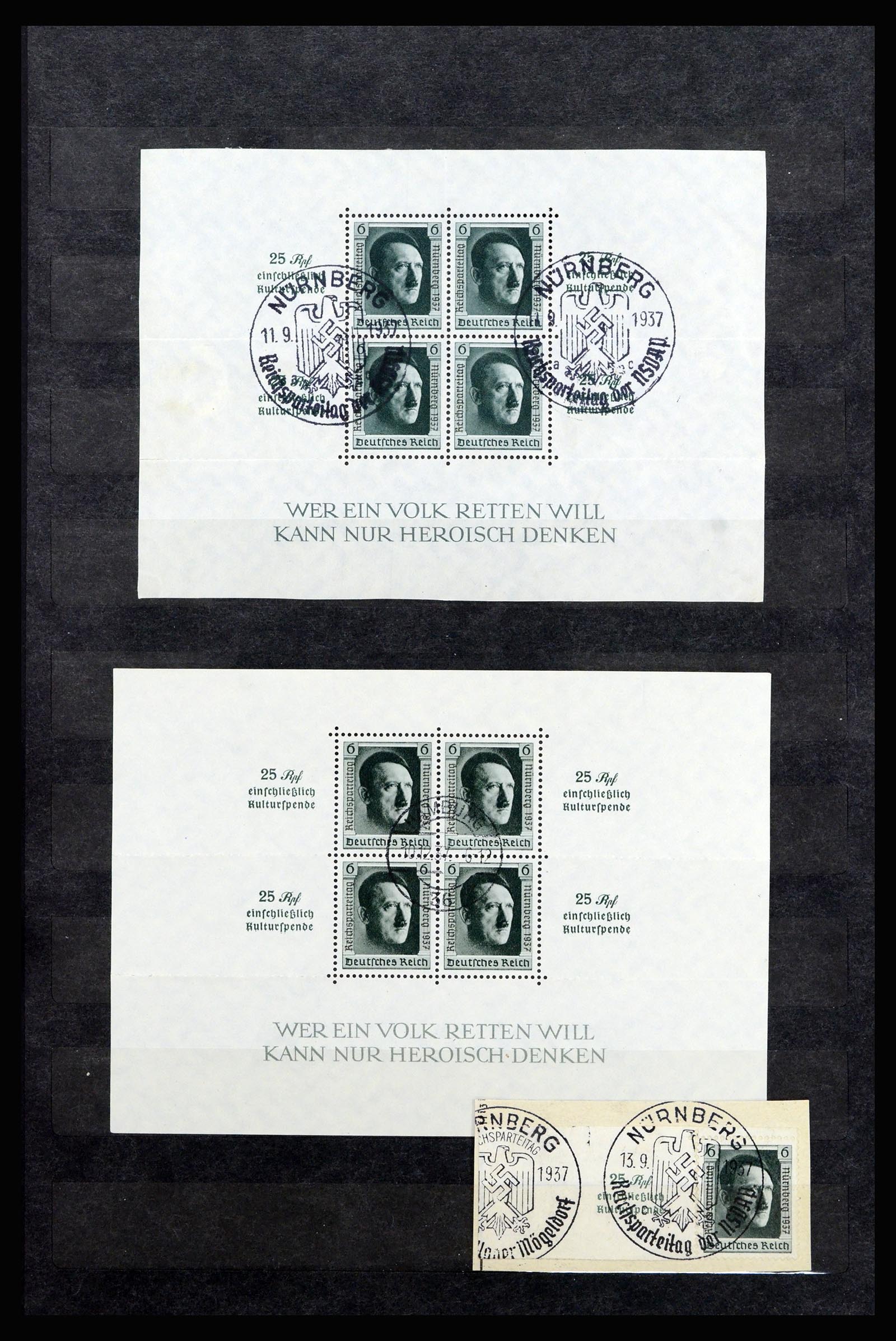 37102 052 - Postzegelverzameling 37102 Duitse Rijk 1872-1945.