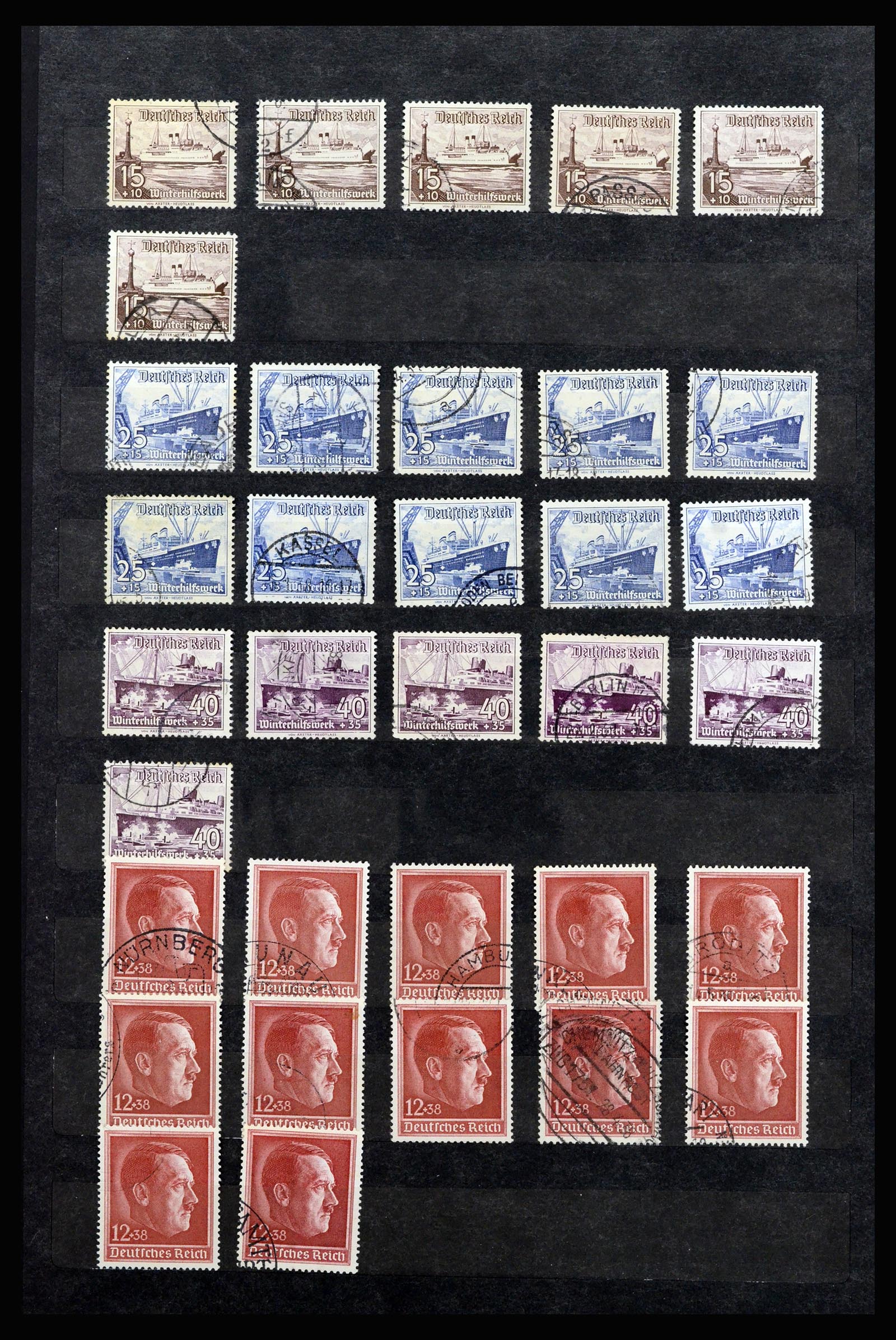 37102 054 - Postzegelverzameling 37102 Duitse Rijk 1872-1945.