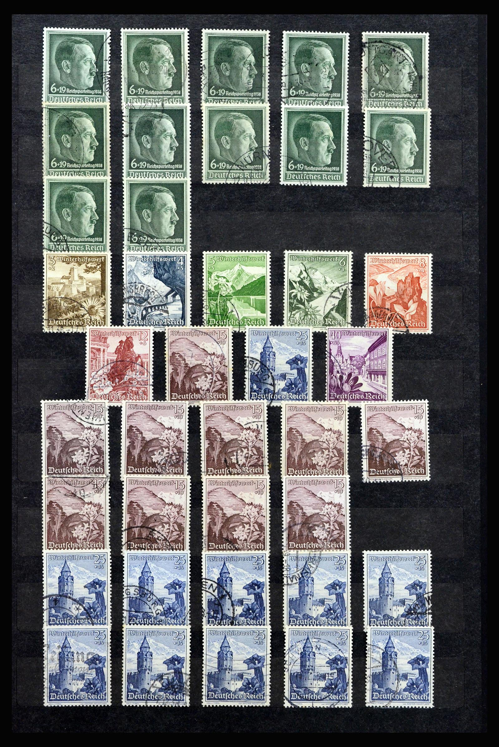 37102 055 - Postzegelverzameling 37102 Duitse Rijk 1872-1945.