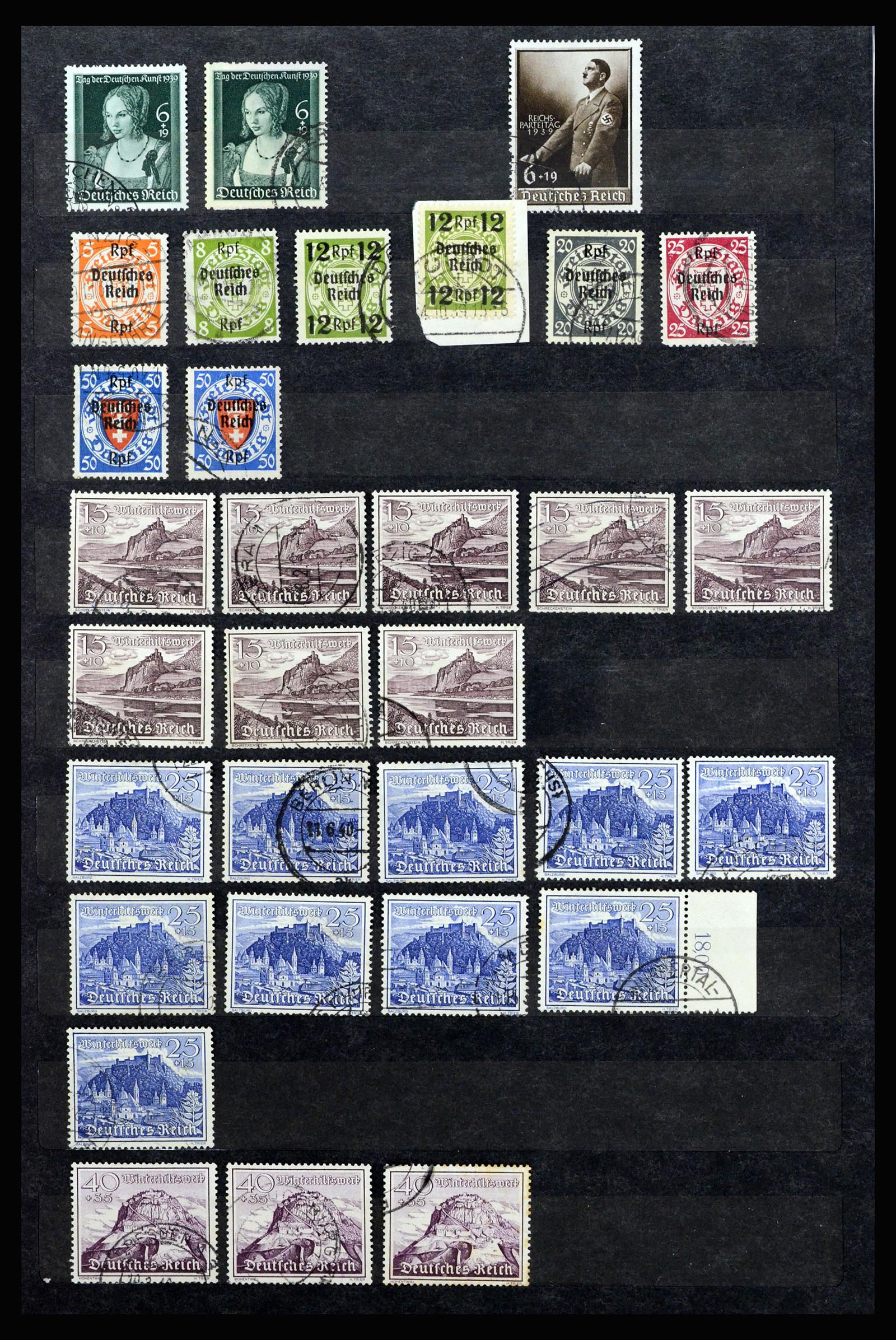 37102 058 - Postzegelverzameling 37102 Duitse Rijk 1872-1945.