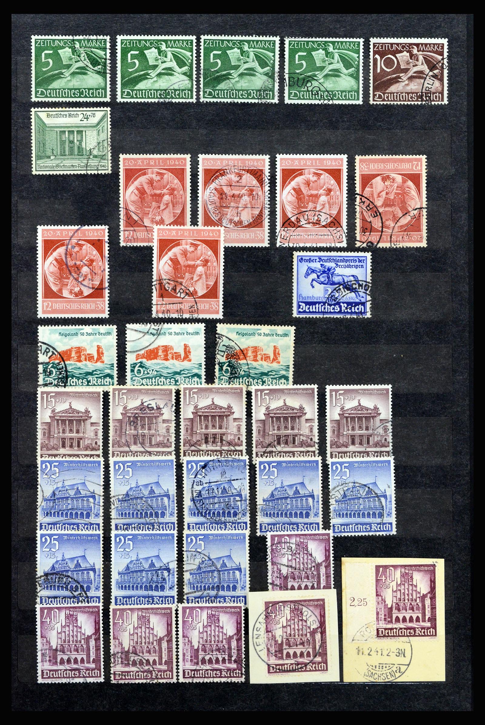37102 059 - Postzegelverzameling 37102 Duitse Rijk 1872-1945.