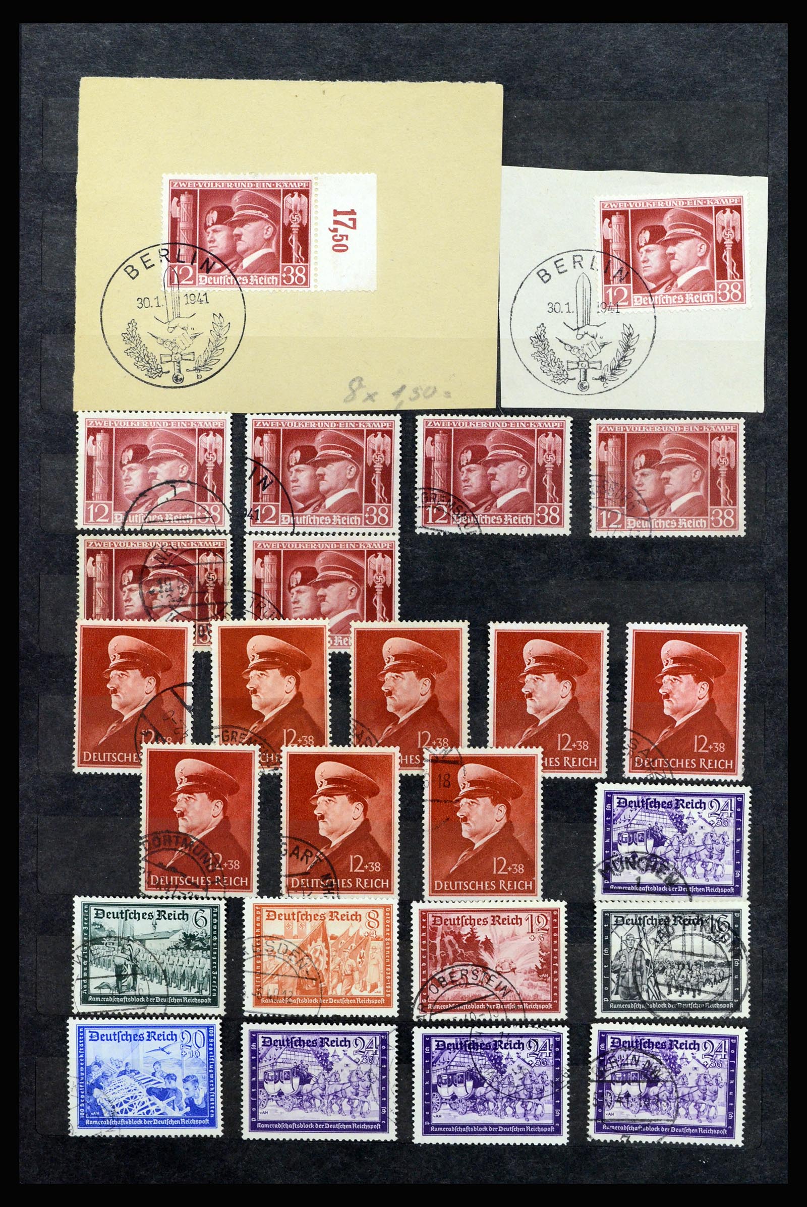 37102 060 - Postzegelverzameling 37102 Duitse Rijk 1872-1945.