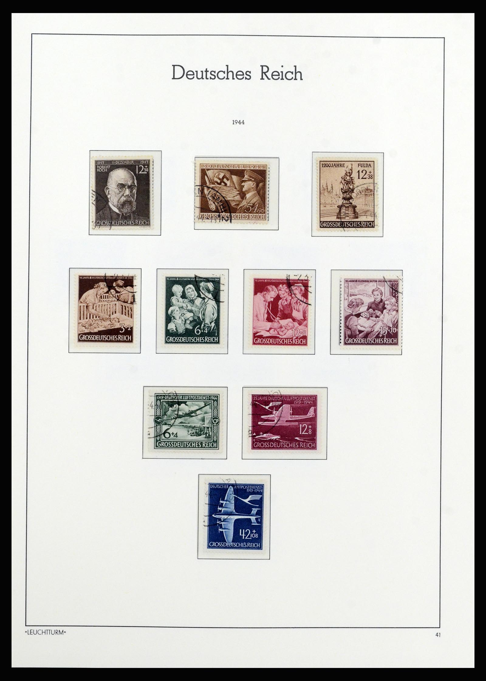 37102 102 - Postzegelverzameling 37102 Duitse Rijk 1872-1945.
