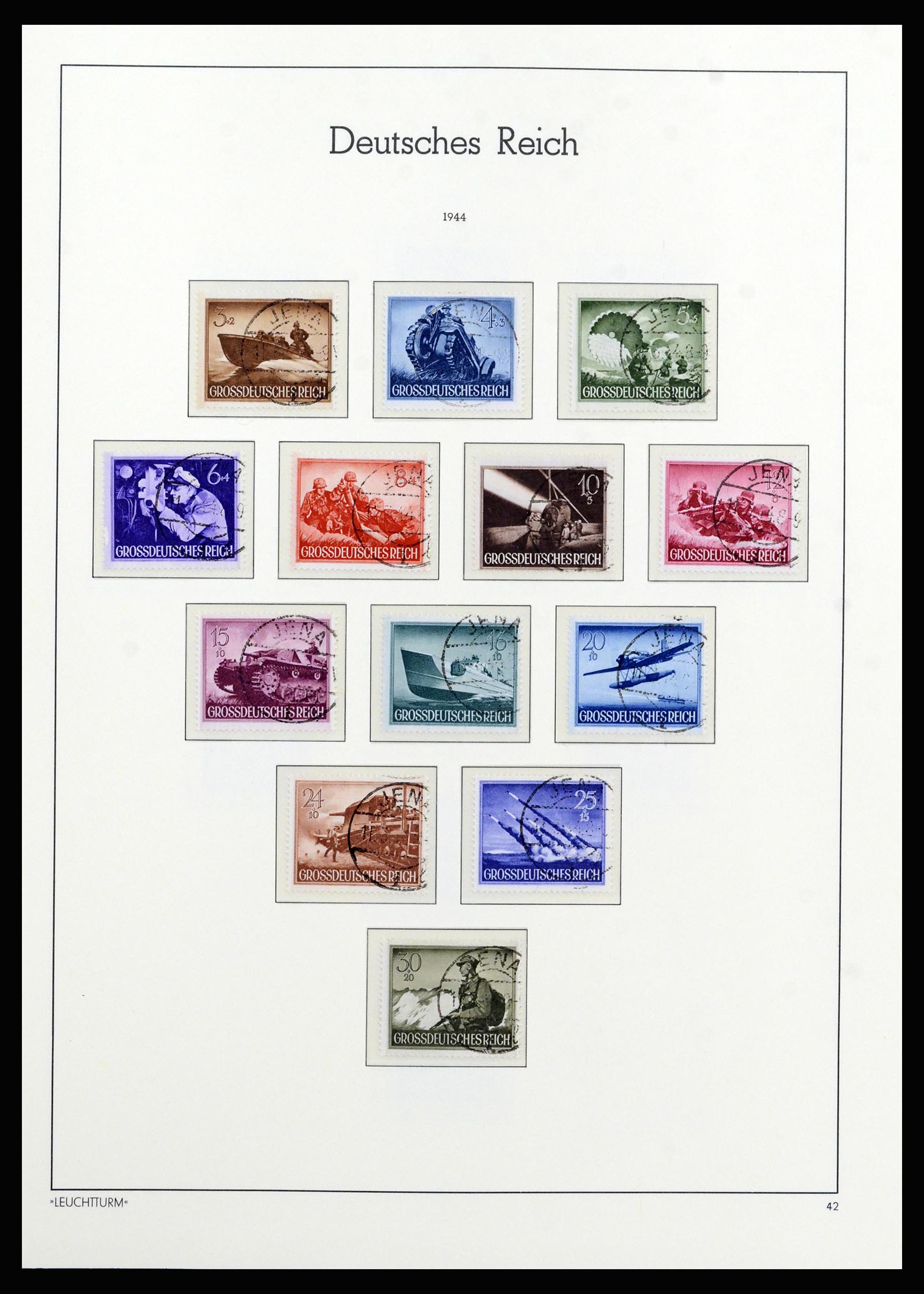 37102 103 - Postzegelverzameling 37102 Duitse Rijk 1872-1945.