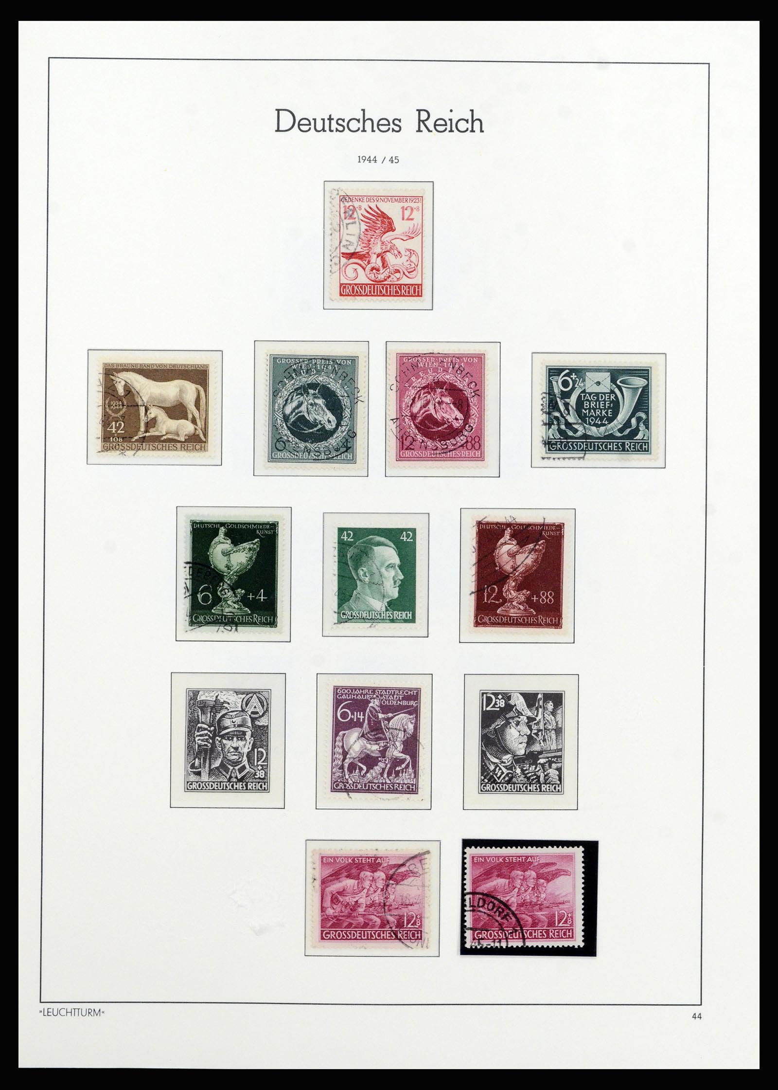 37102 105 - Postzegelverzameling 37102 Duitse Rijk 1872-1945.