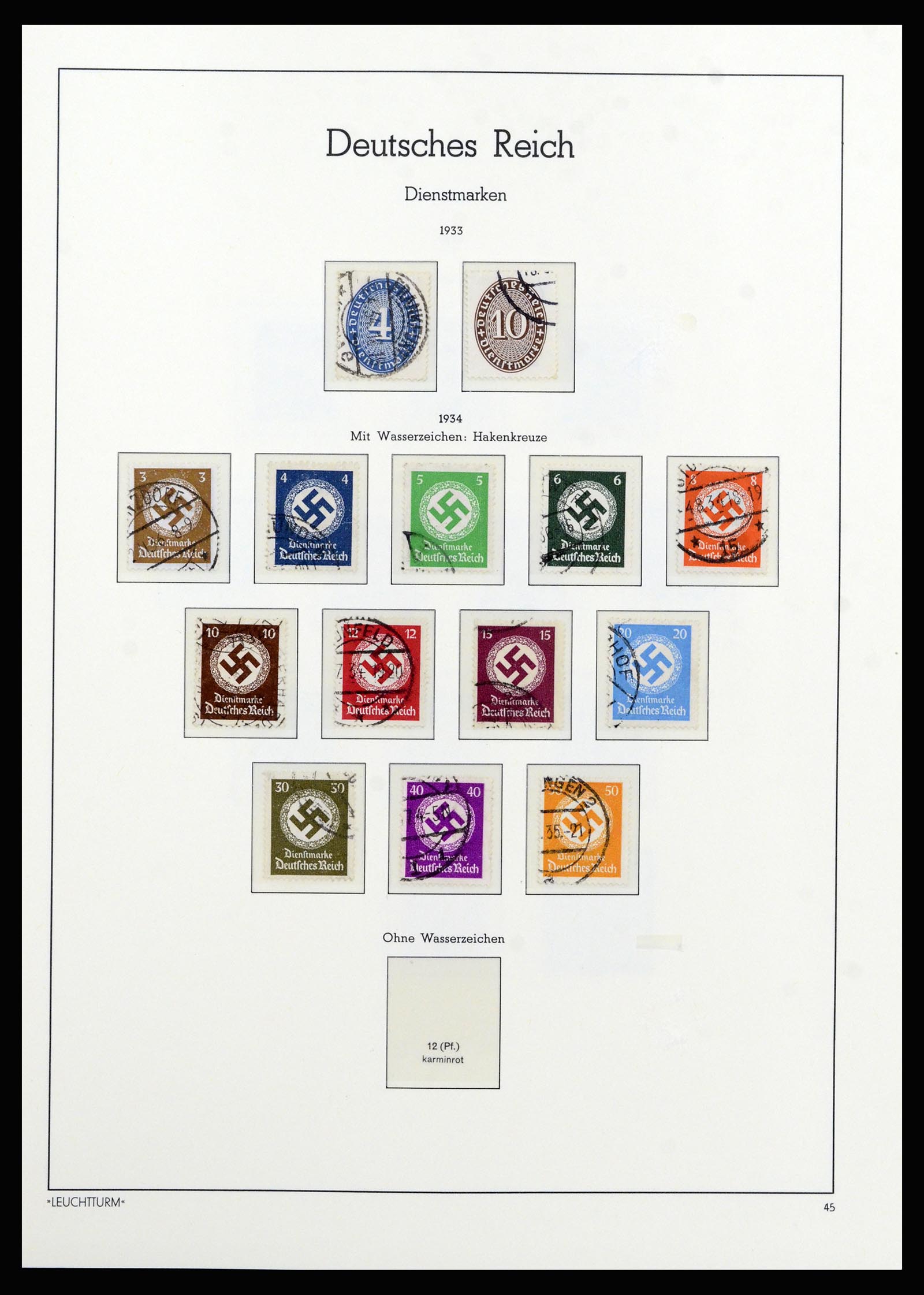 37102 106 - Postzegelverzameling 37102 Duitse Rijk 1872-1945.