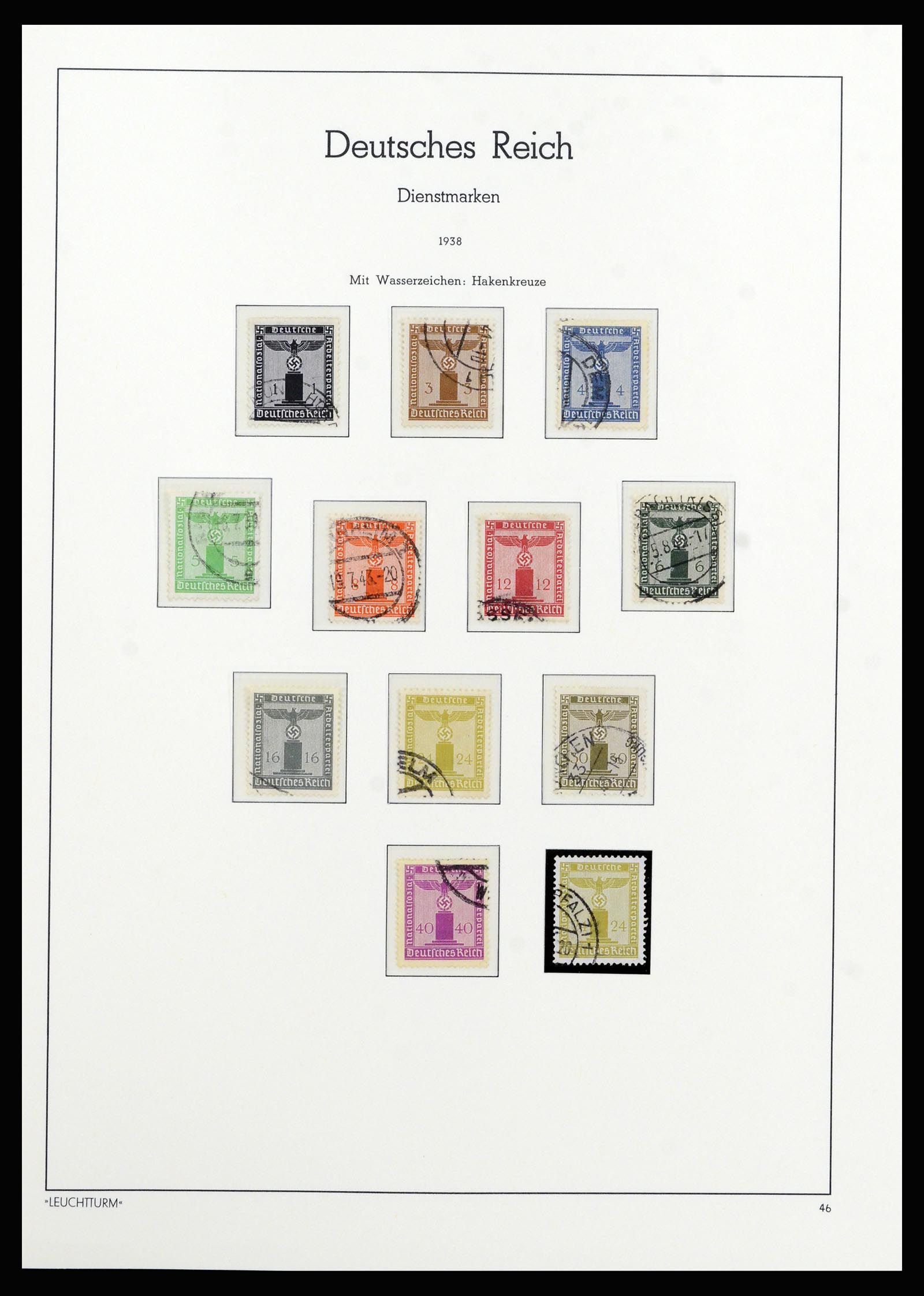 37102 107 - Postzegelverzameling 37102 Duitse Rijk 1872-1945.