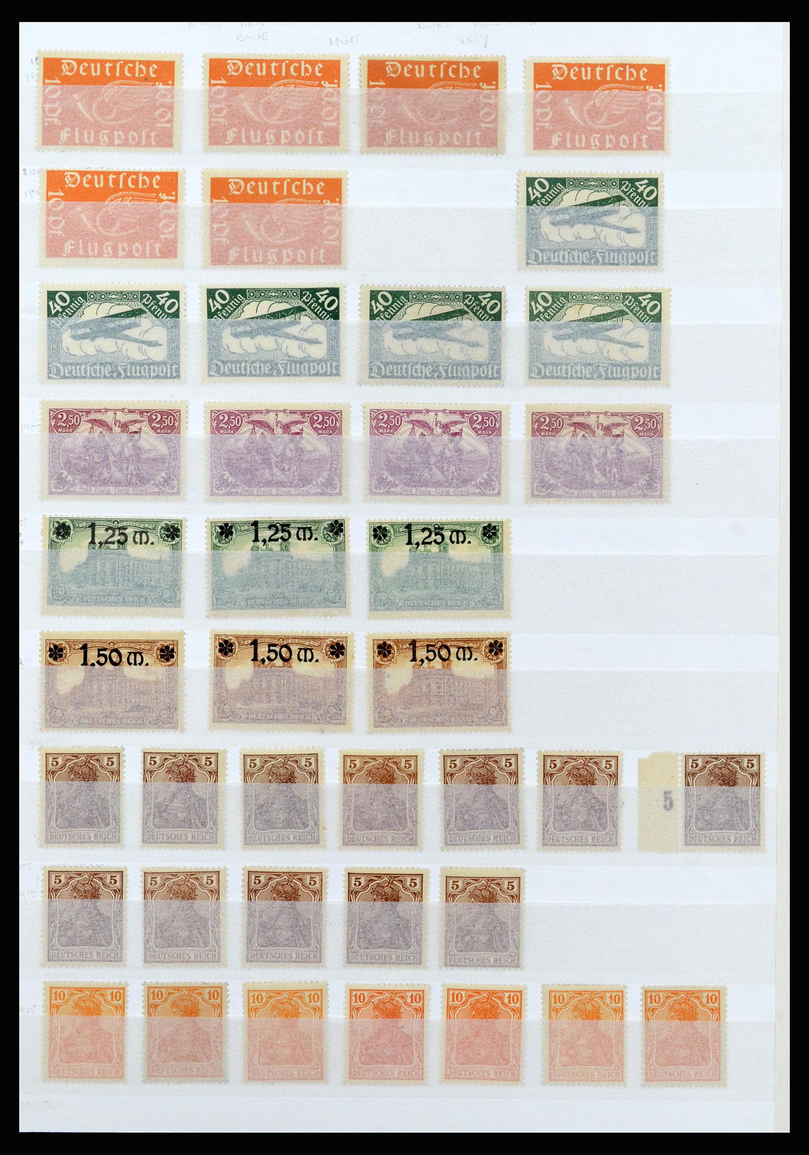 37103 003 - Postzegelverzameling 37103 Duitse Rijk 1880-1945.