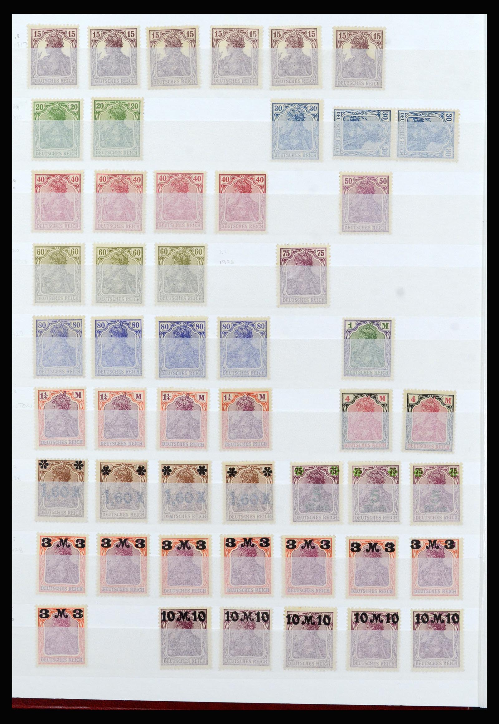37103 004 - Postzegelverzameling 37103 Duitse Rijk 1880-1945.
