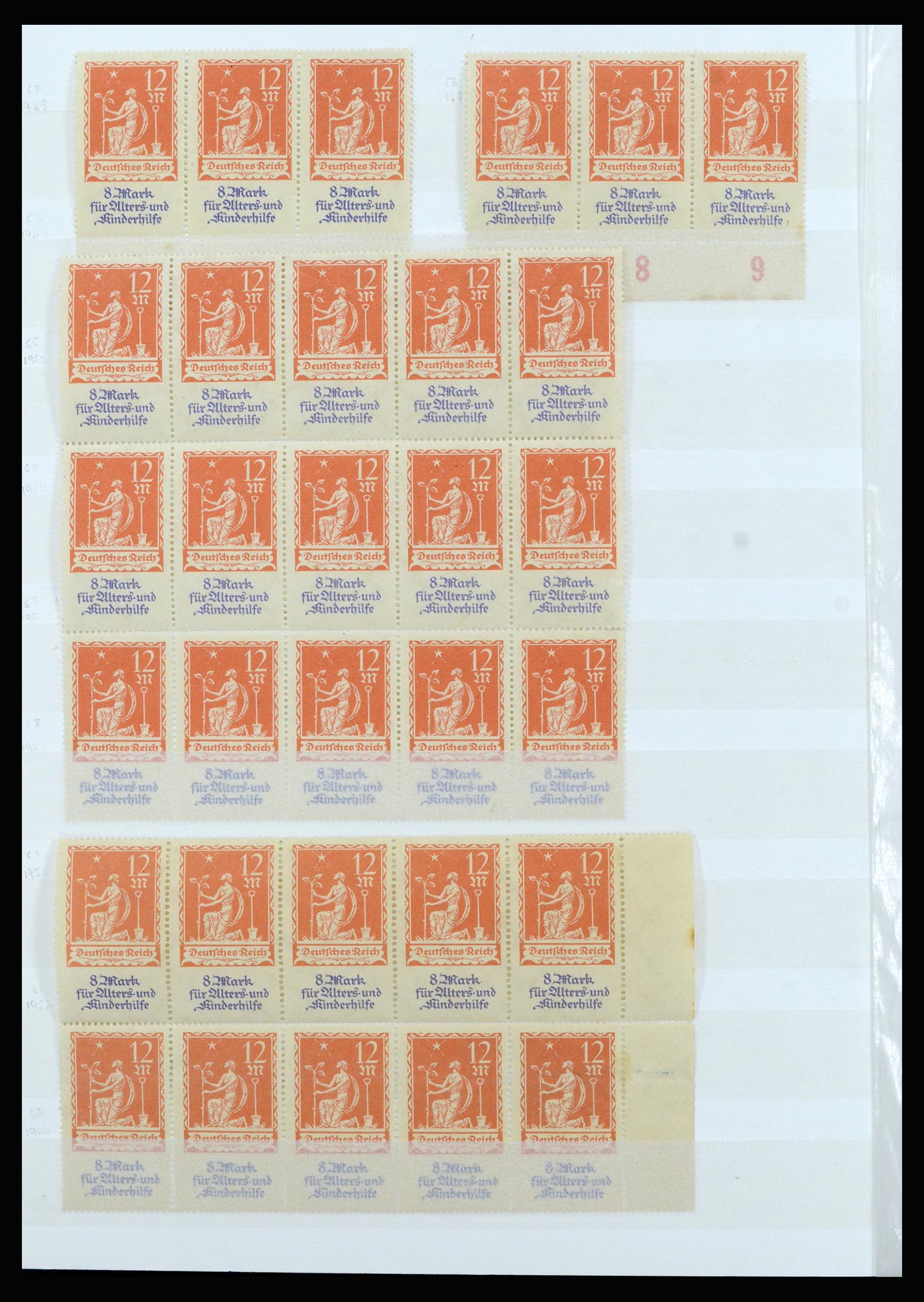 37103 008 - Postzegelverzameling 37103 Duitse Rijk 1880-1945.