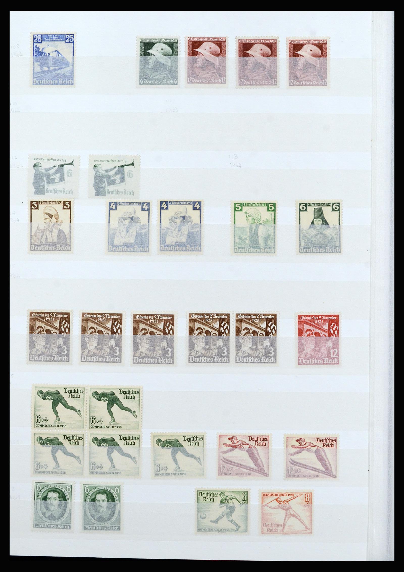 37103 012 - Postzegelverzameling 37103 Duitse Rijk 1880-1945.