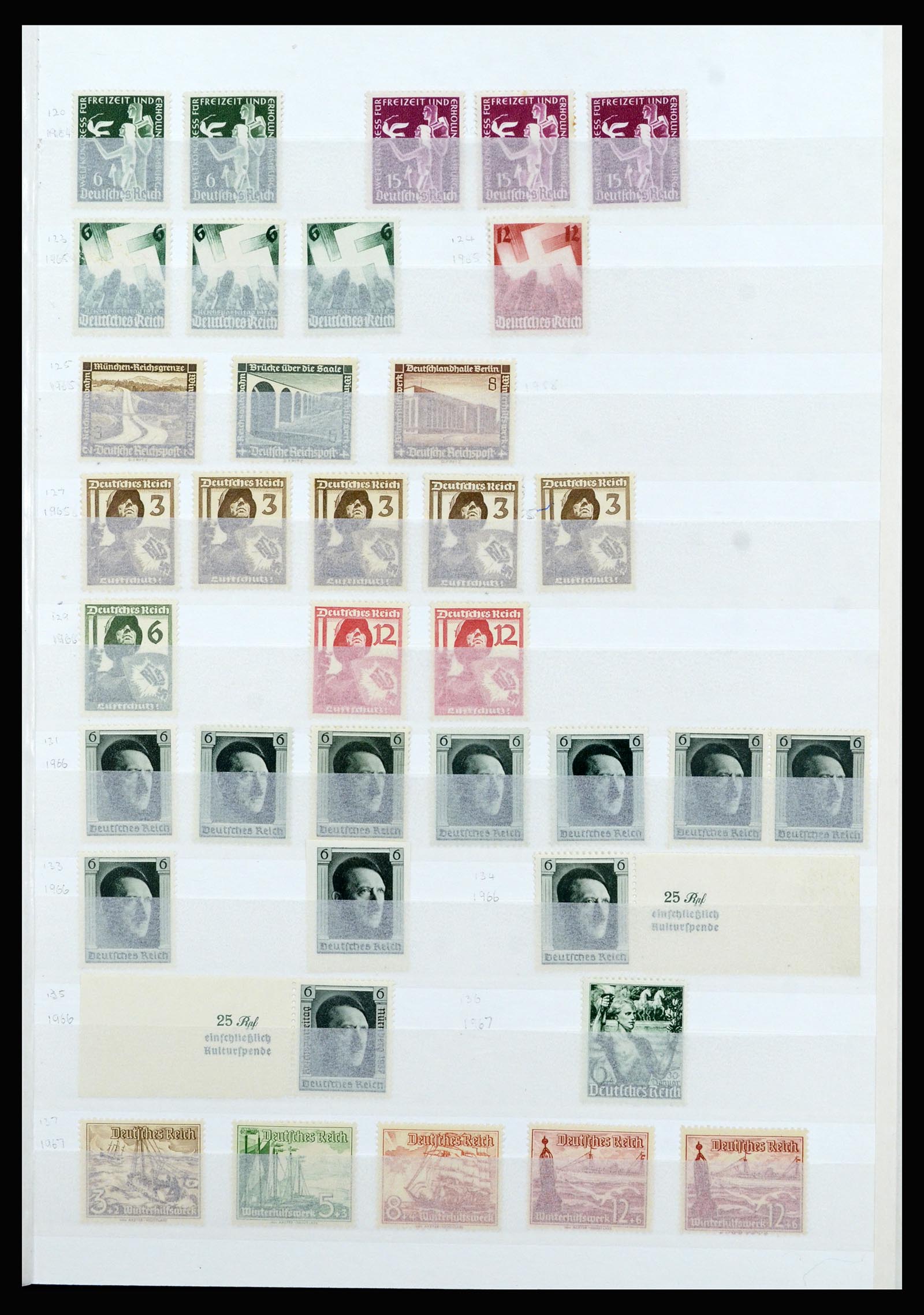 37103 013 - Postzegelverzameling 37103 Duitse Rijk 1880-1945.