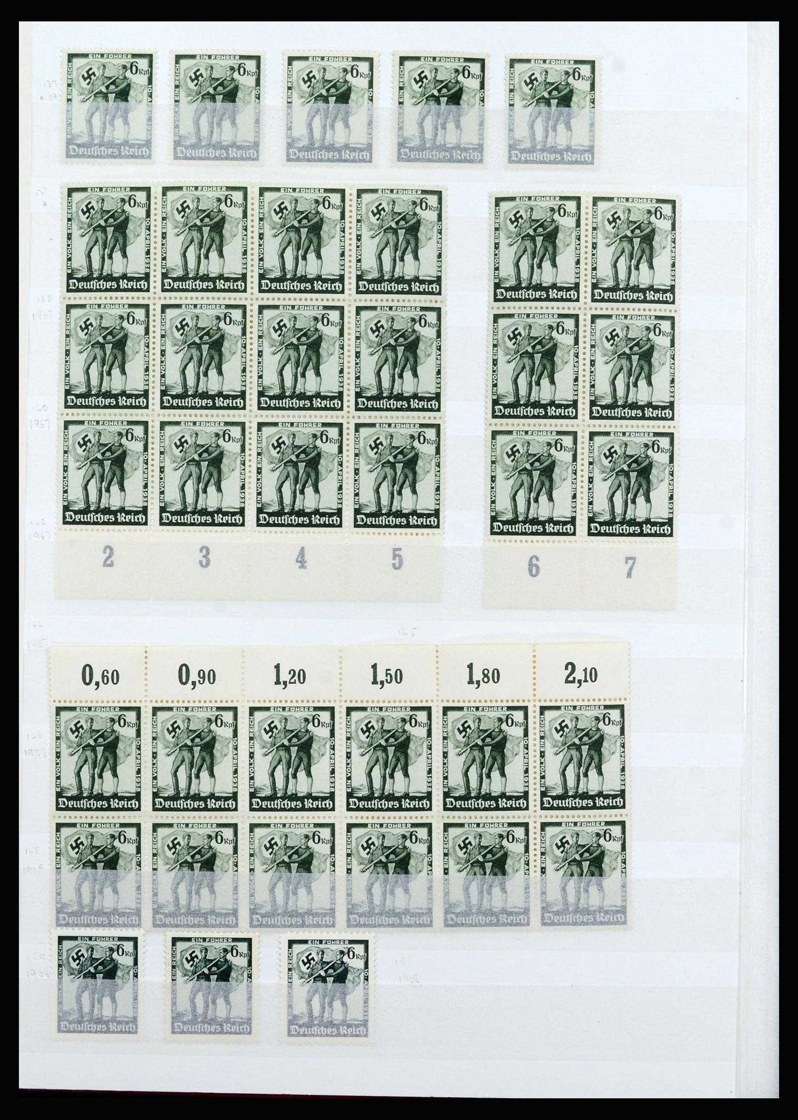 37103 014 - Postzegelverzameling 37103 Duitse Rijk 1880-1945.