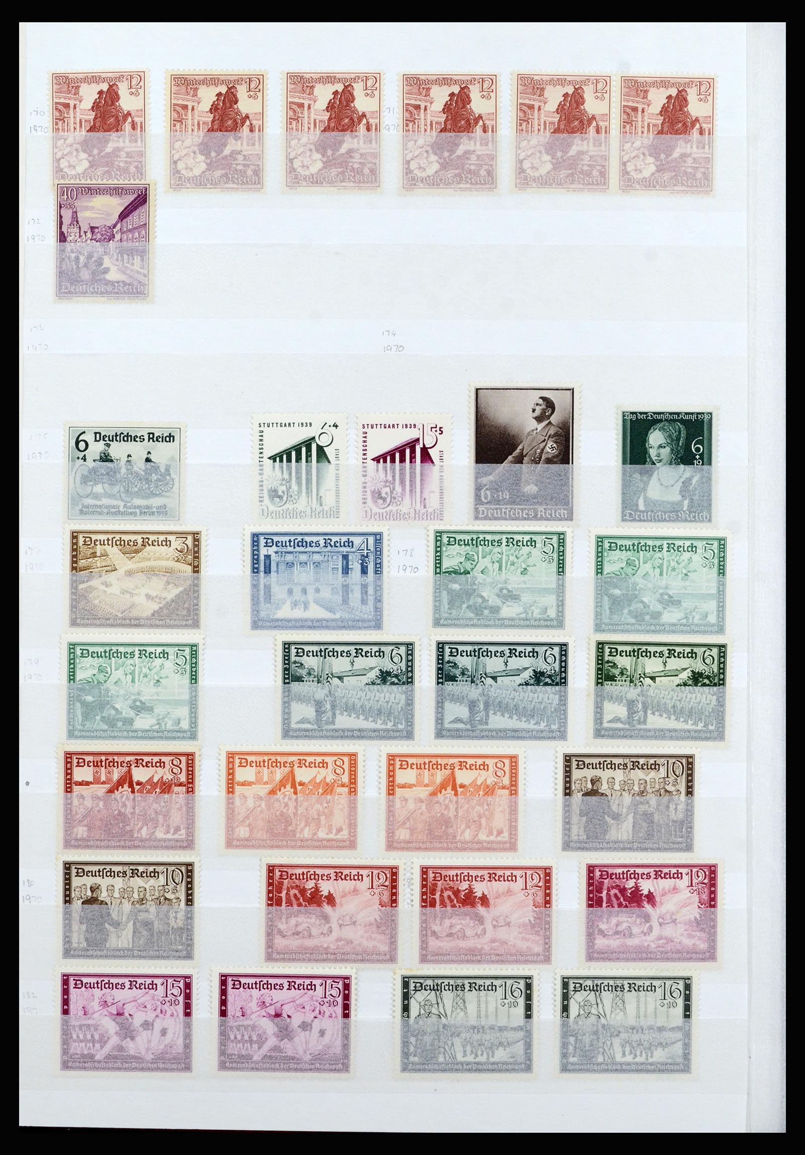 37103 016 - Postzegelverzameling 37103 Duitse Rijk 1880-1945.