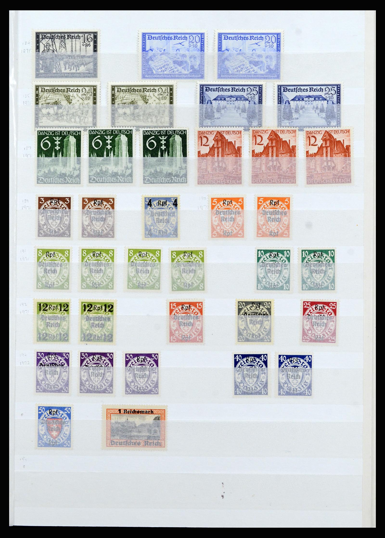 37103 017 - Postzegelverzameling 37103 Duitse Rijk 1880-1945.