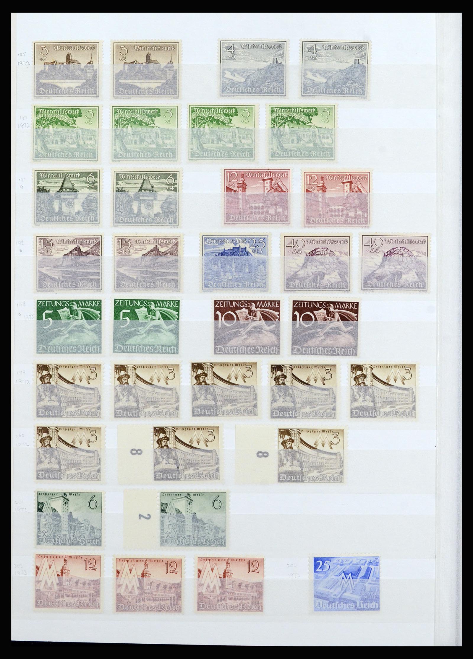 37103 018 - Postzegelverzameling 37103 Duitse Rijk 1880-1945.