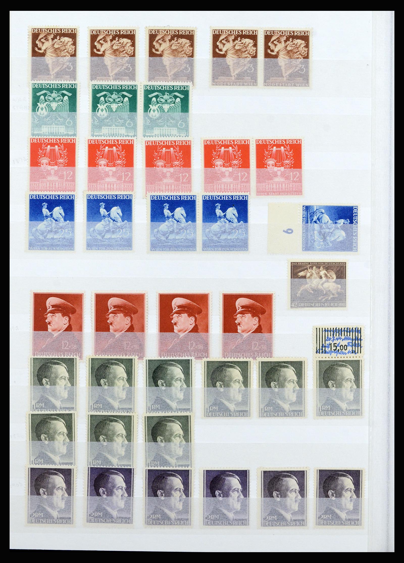 37103 020 - Stamp collection 37103 German Reich 1880-1945.