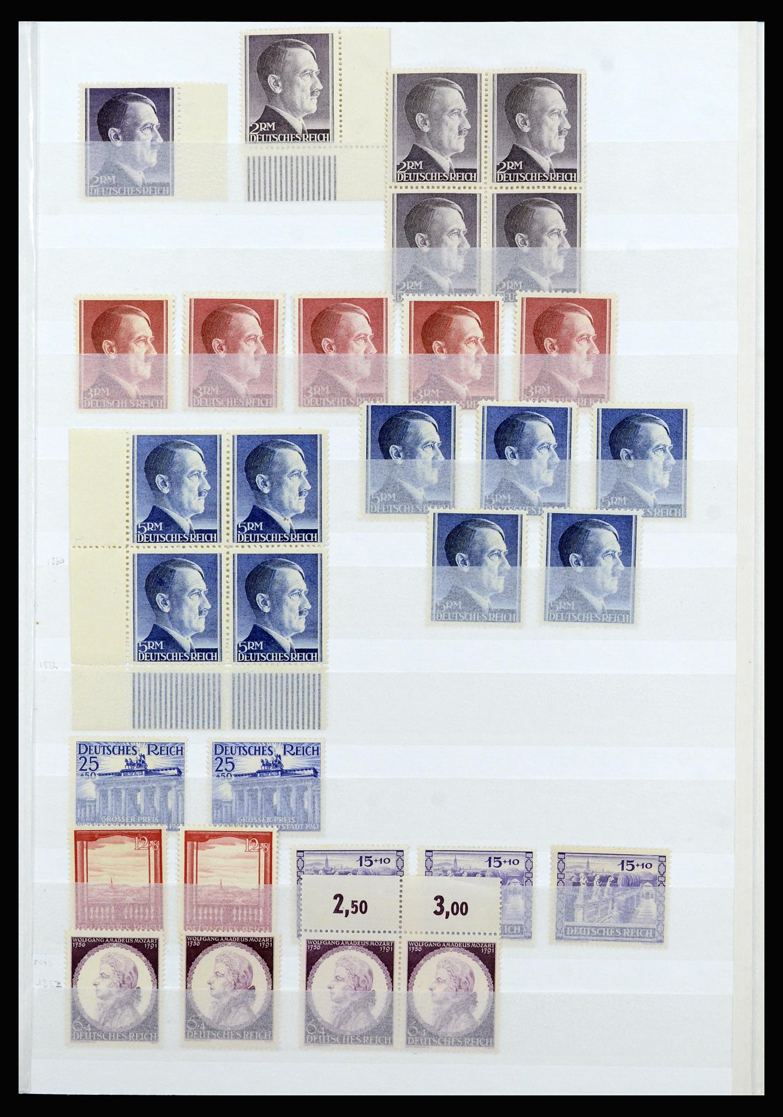 37103 021 - Postzegelverzameling 37103 Duitse Rijk 1880-1945.