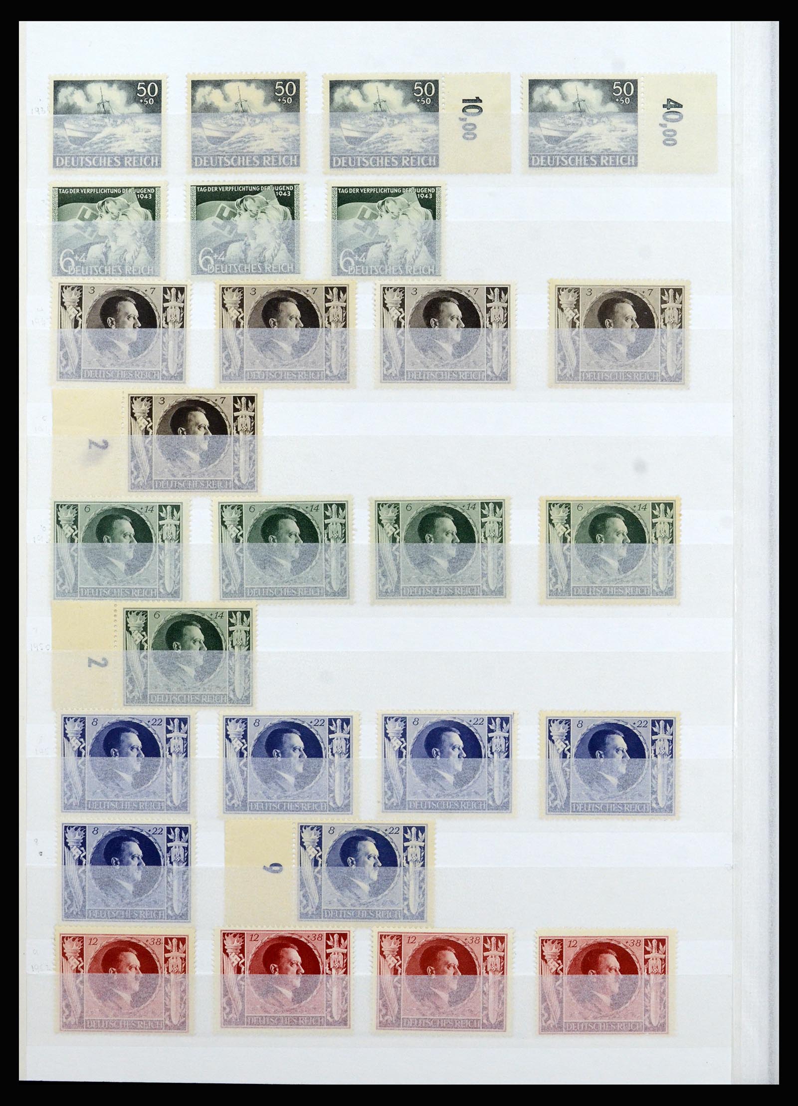 37103 026 - Postzegelverzameling 37103 Duitse Rijk 1880-1945.