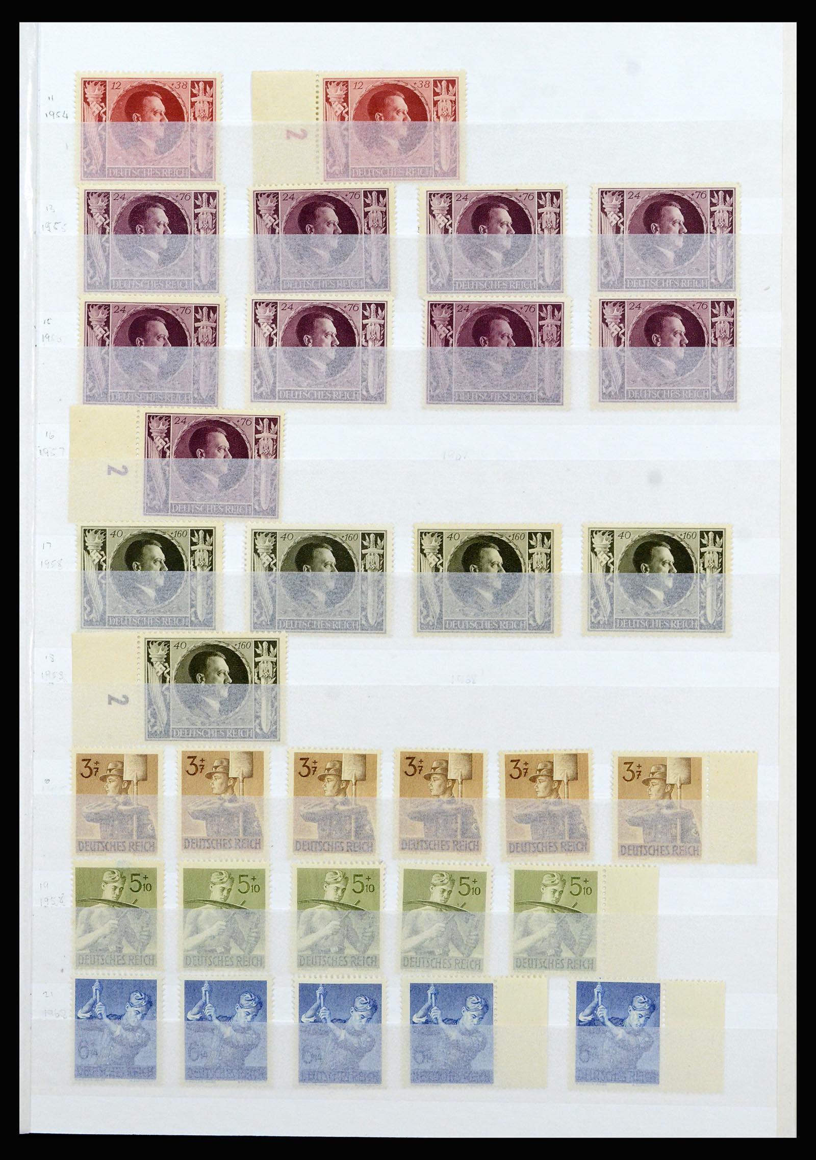 37103 027 - Stamp collection 37103 German Reich 1880-1945.