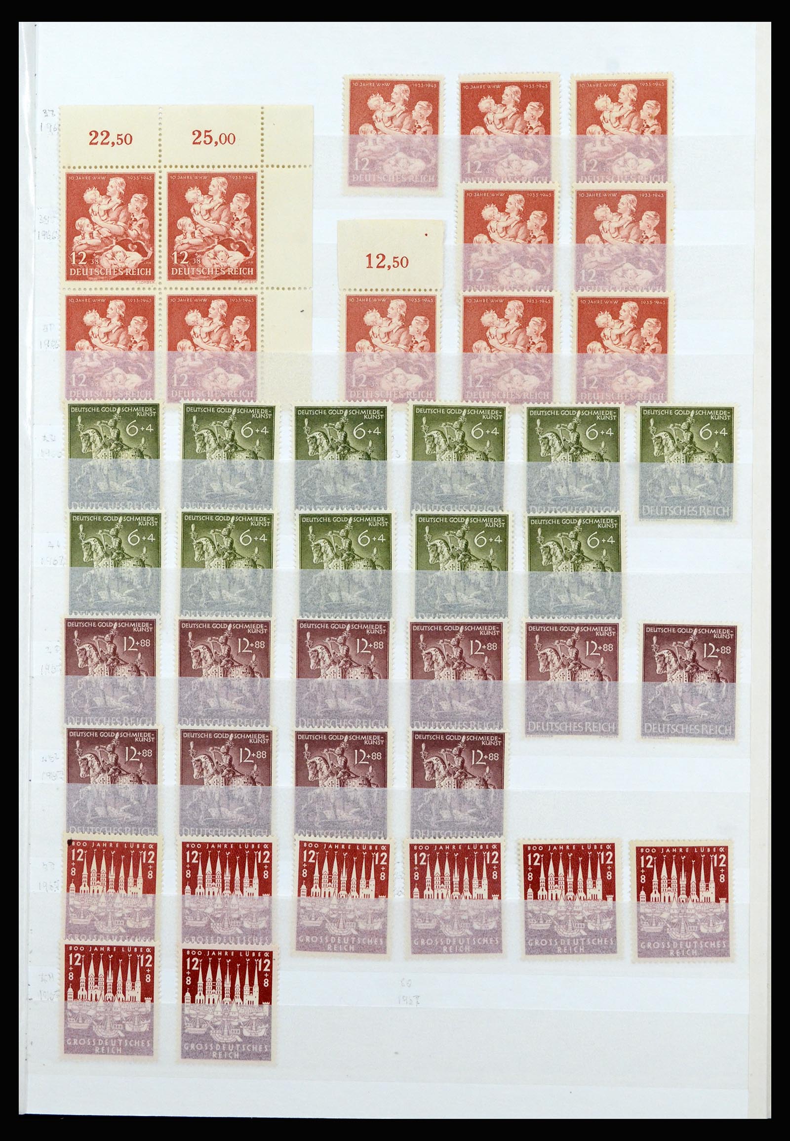 37103 029 - Postzegelverzameling 37103 Duitse Rijk 1880-1945.