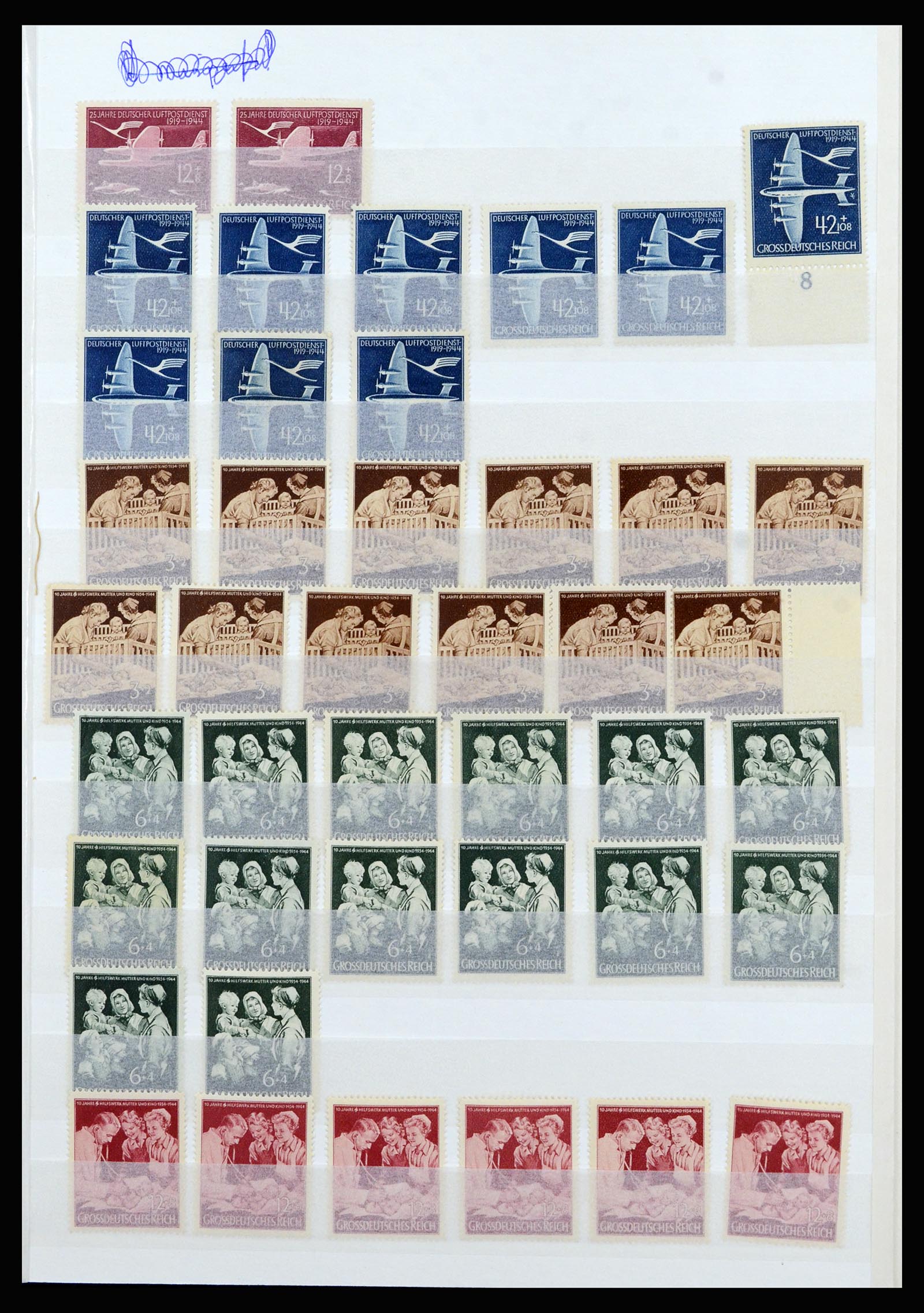 37103 031 - Postzegelverzameling 37103 Duitse Rijk 1880-1945.