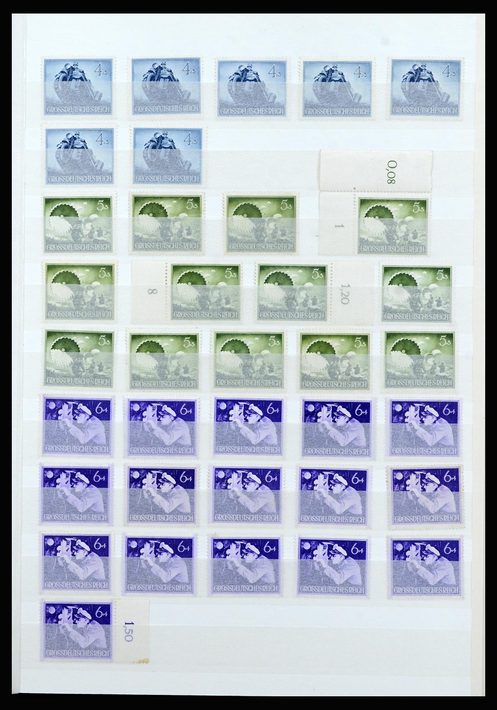 37103 033 - Postzegelverzameling 37103 Duitse Rijk 1880-1945.