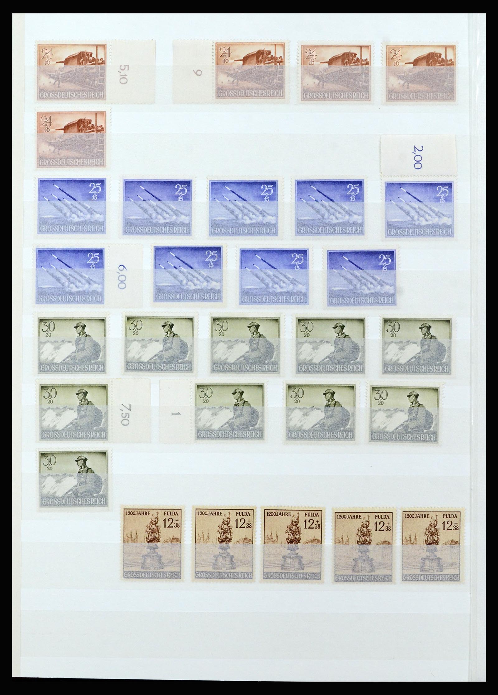 37103 036 - Postzegelverzameling 37103 Duitse Rijk 1880-1945.