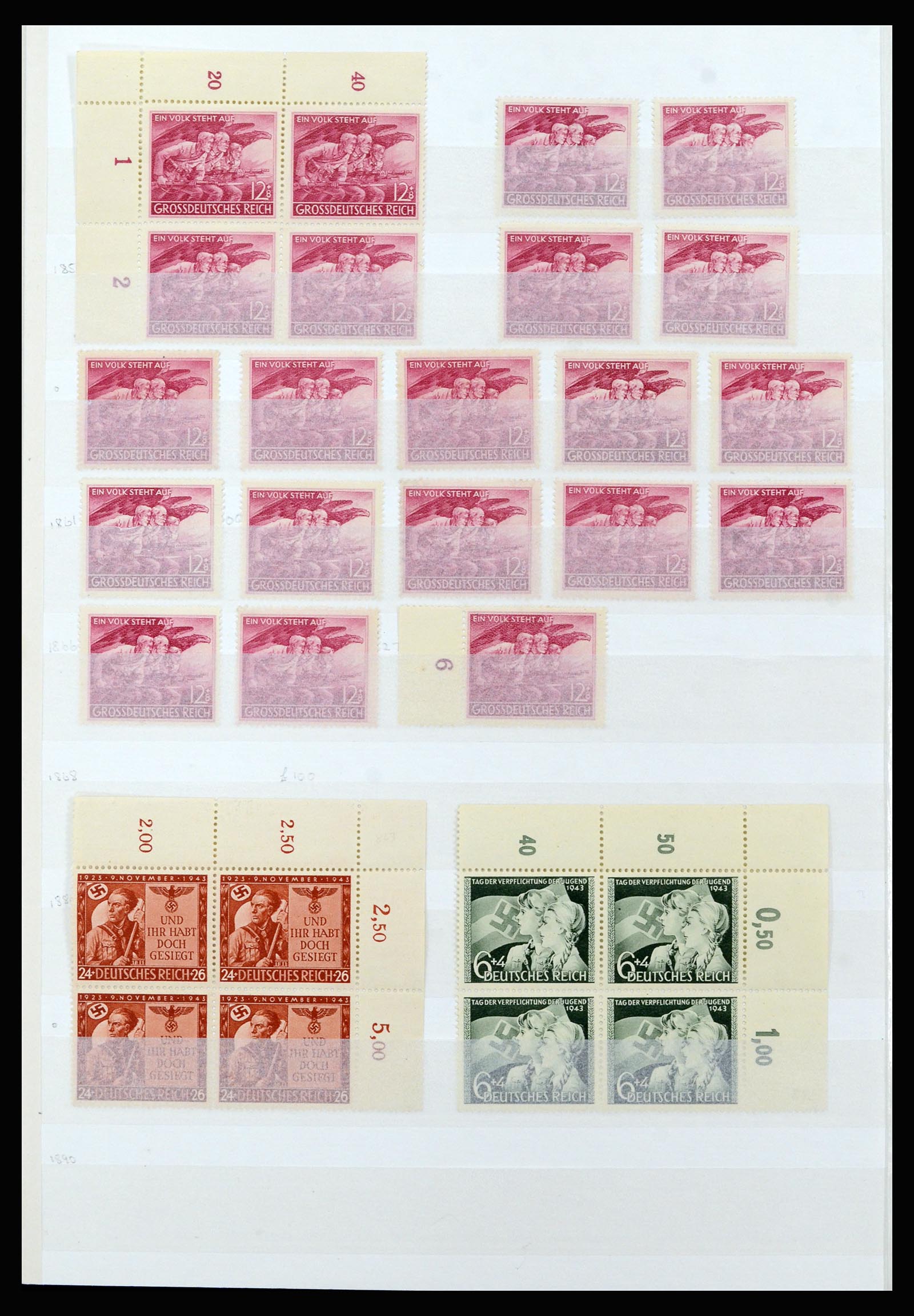 37103 044 - Postzegelverzameling 37103 Duitse Rijk 1880-1945.