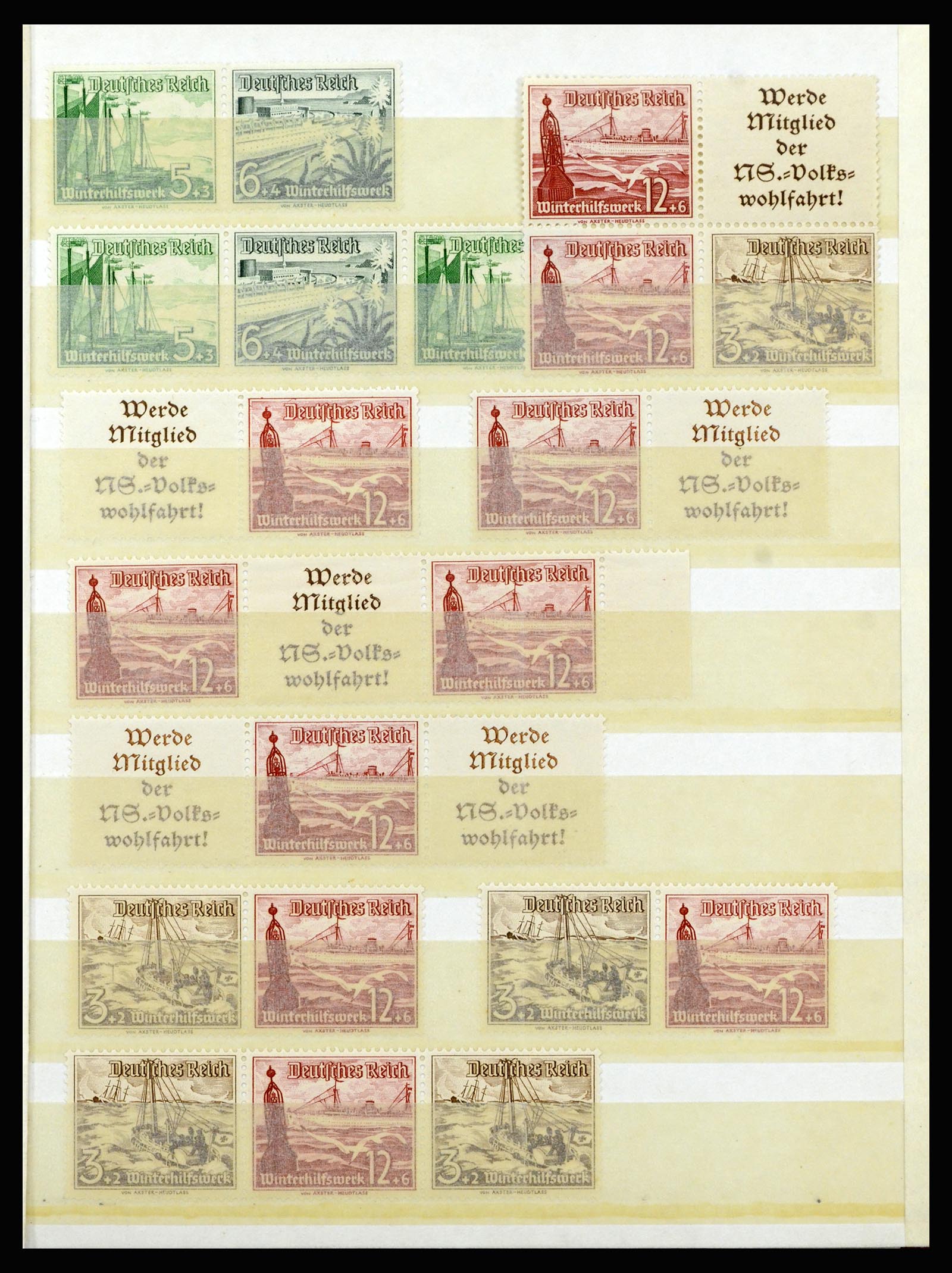 37103 060 - Postzegelverzameling 37103 Duitse Rijk 1880-1945.