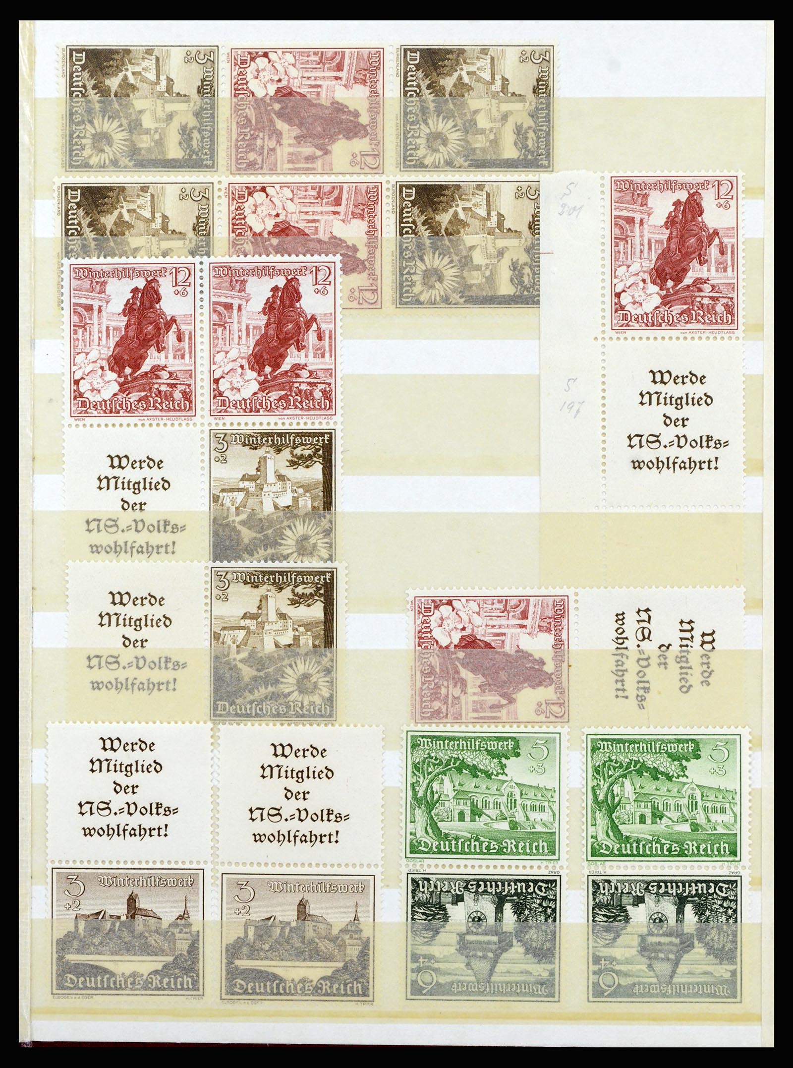 37103 064 - Postzegelverzameling 37103 Duitse Rijk 1880-1945.