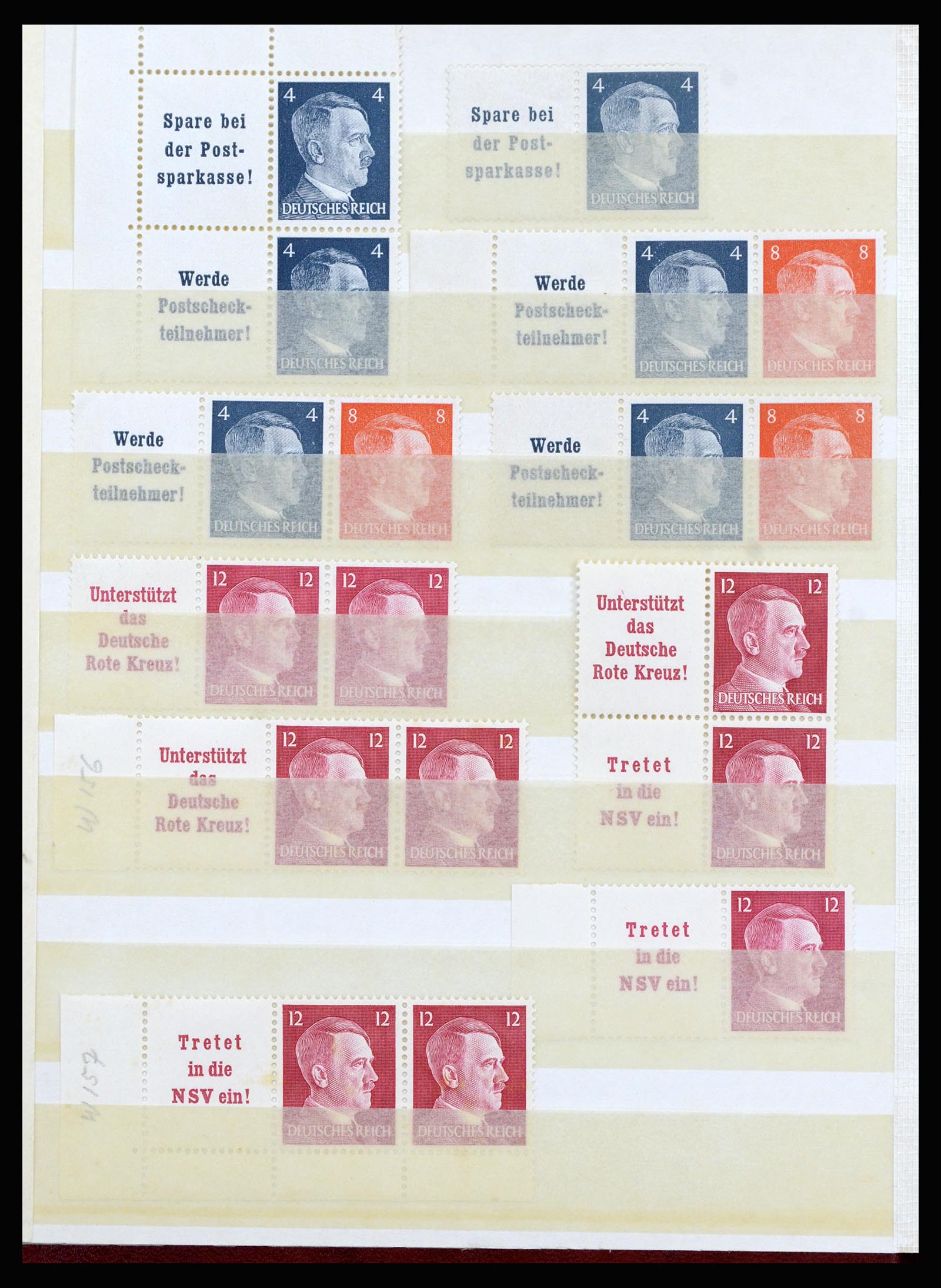 37103 071 - Postzegelverzameling 37103 Duitse Rijk 1880-1945.