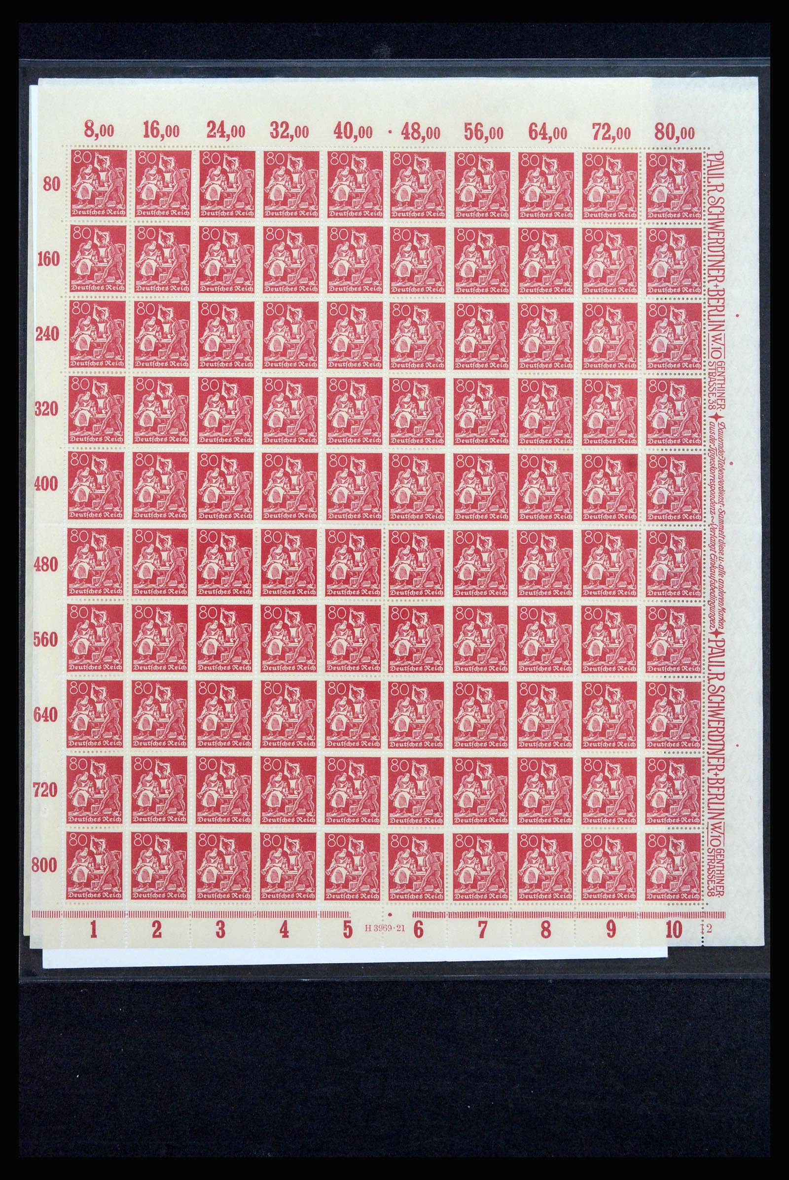 37103 091 - Stamp collection 37103 German Reich 1880-1945.