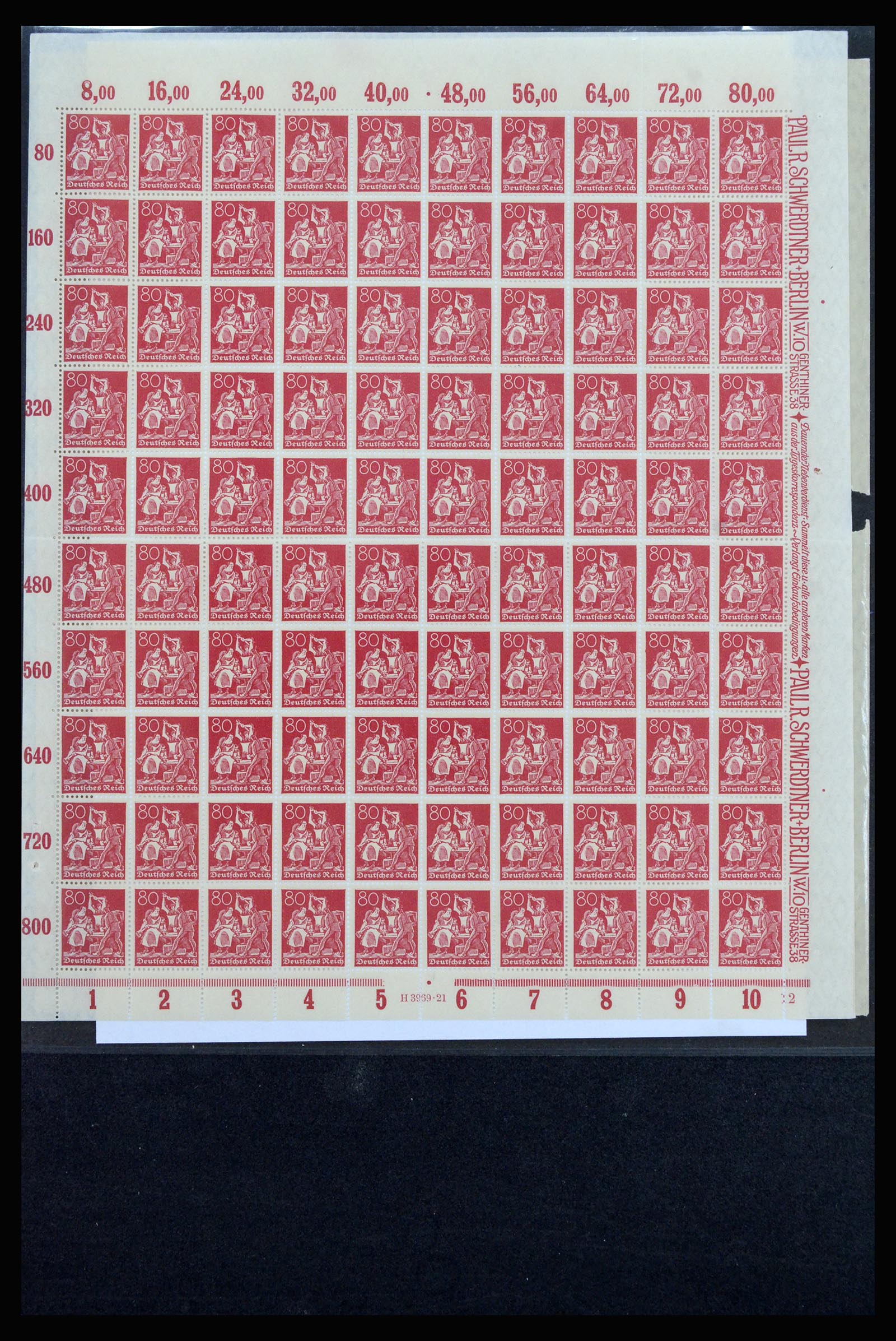 37103 095 - Stamp collection 37103 German Reich 1880-1945.