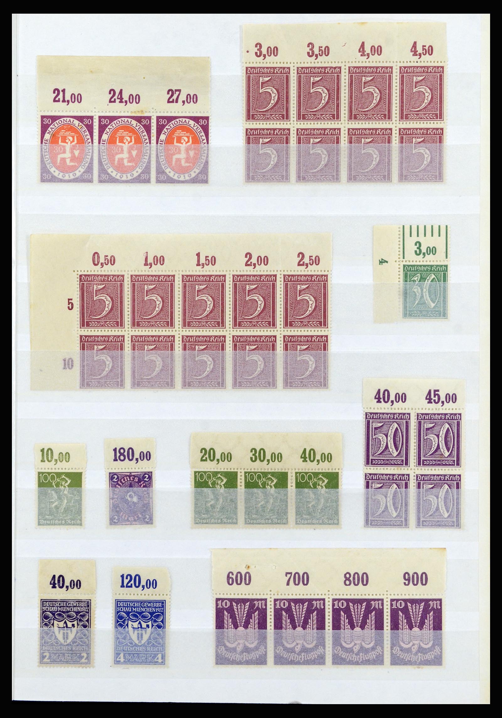 37103 124 - Postzegelverzameling 37103 Duitse Rijk 1880-1945.