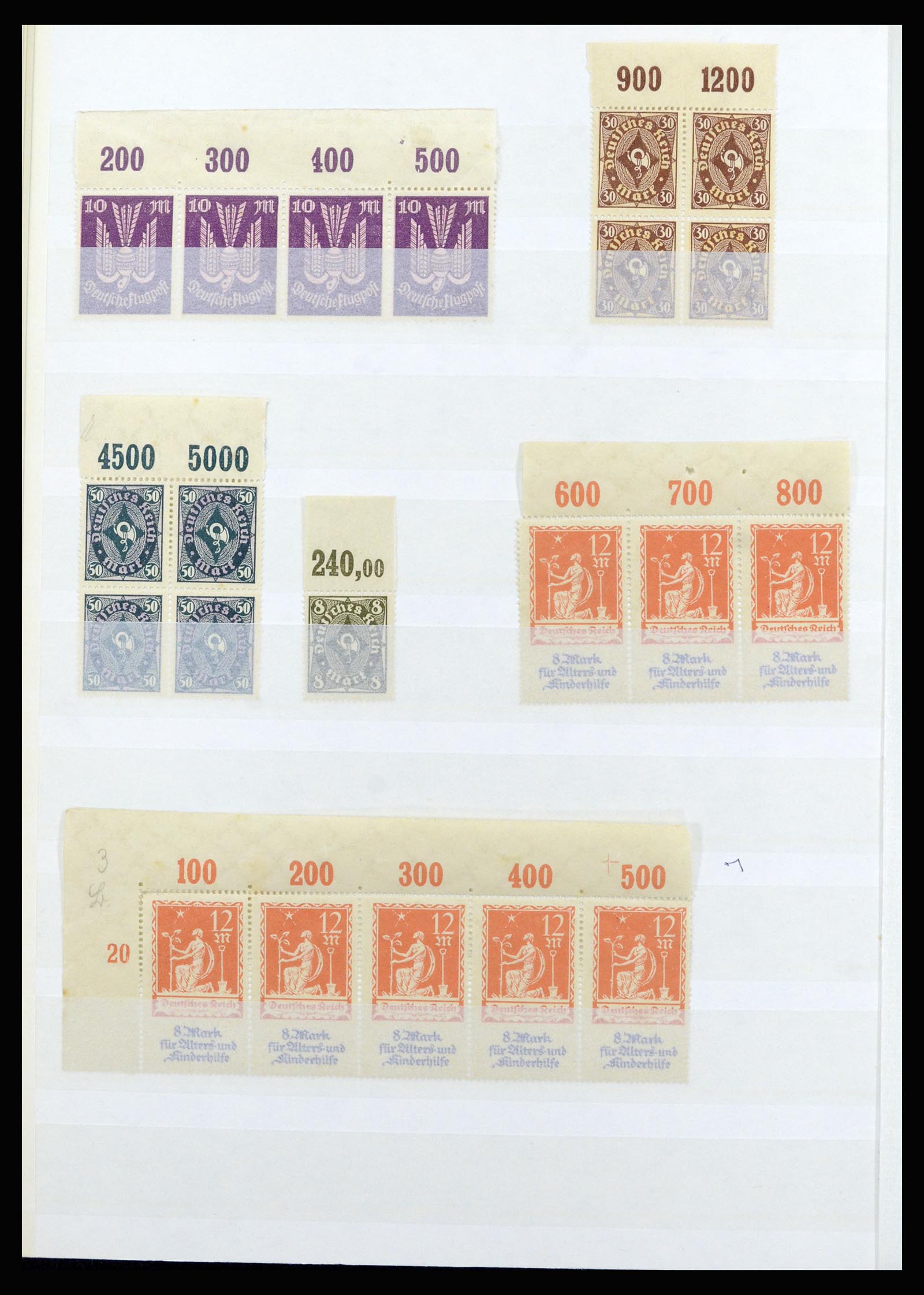 37103 125 - Stamp collection 37103 German Reich 1880-1945.