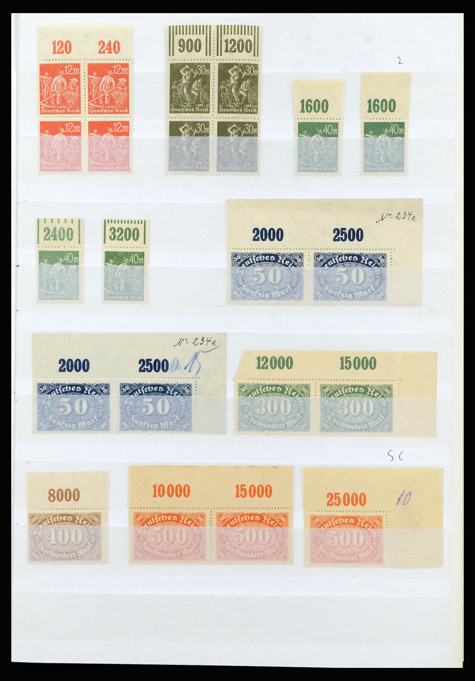 37103 126 - Postzegelverzameling 37103 Duitse Rijk 1880-1945.