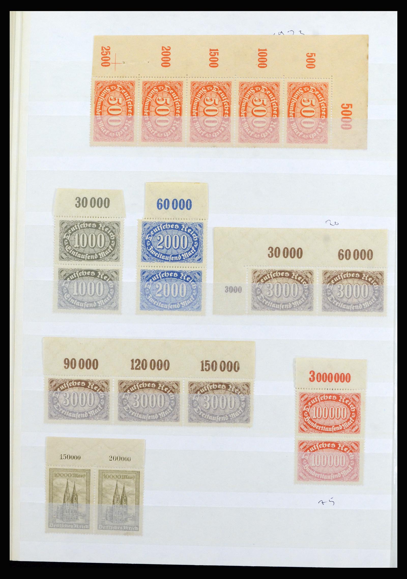 37103 127 - Stamp collection 37103 German Reich 1880-1945.