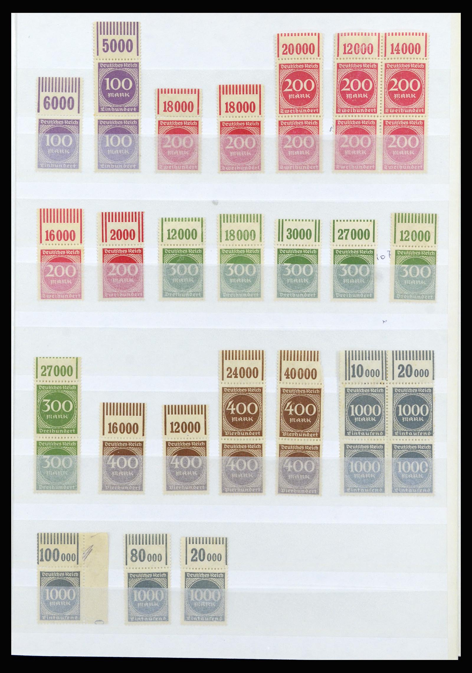 37103 128 - Postzegelverzameling 37103 Duitse Rijk 1880-1945.