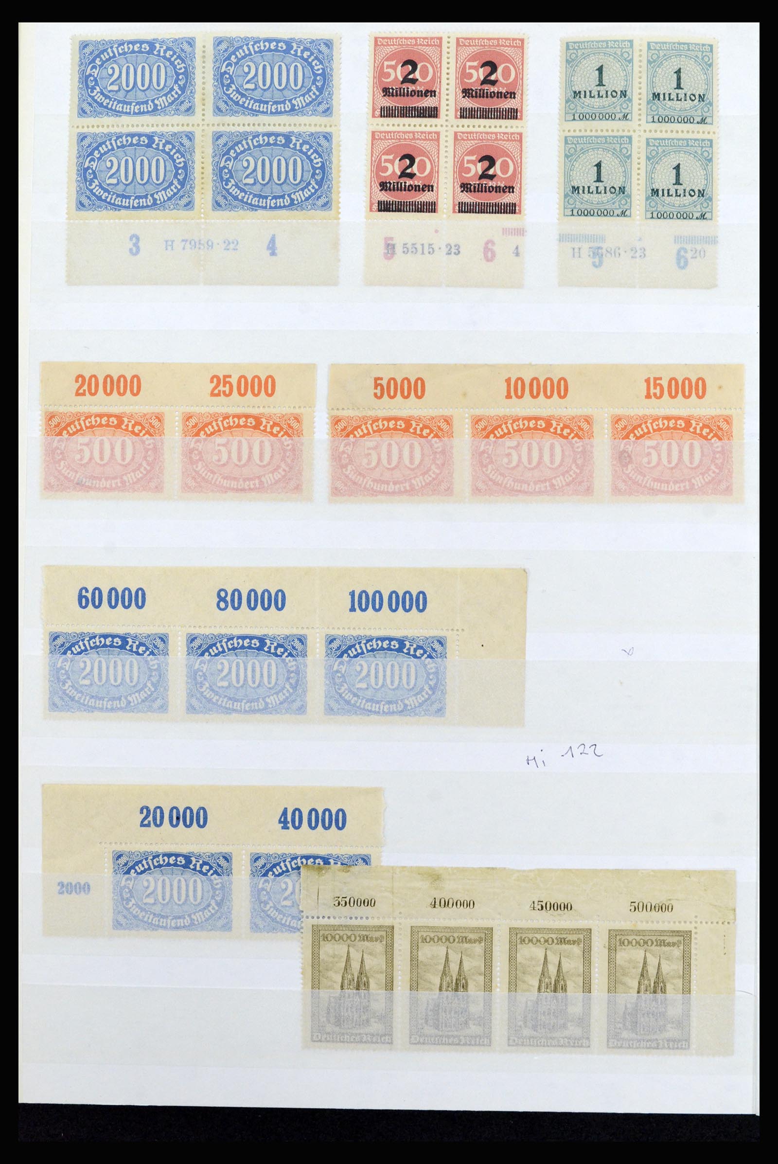 37103 133 - Stamp collection 37103 German Reich 1880-1945.
