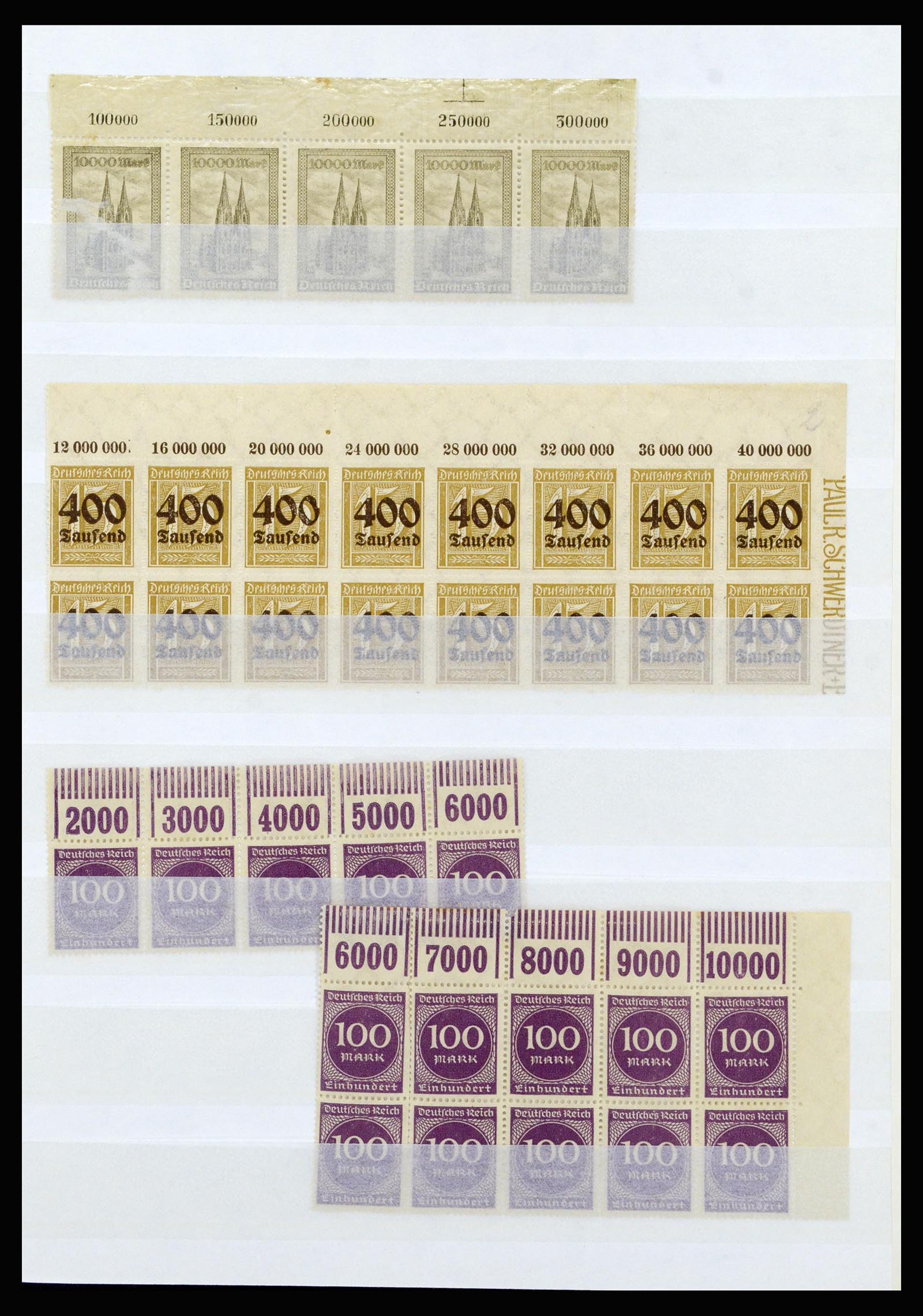 37103 134 - Stamp collection 37103 German Reich 1880-1945.