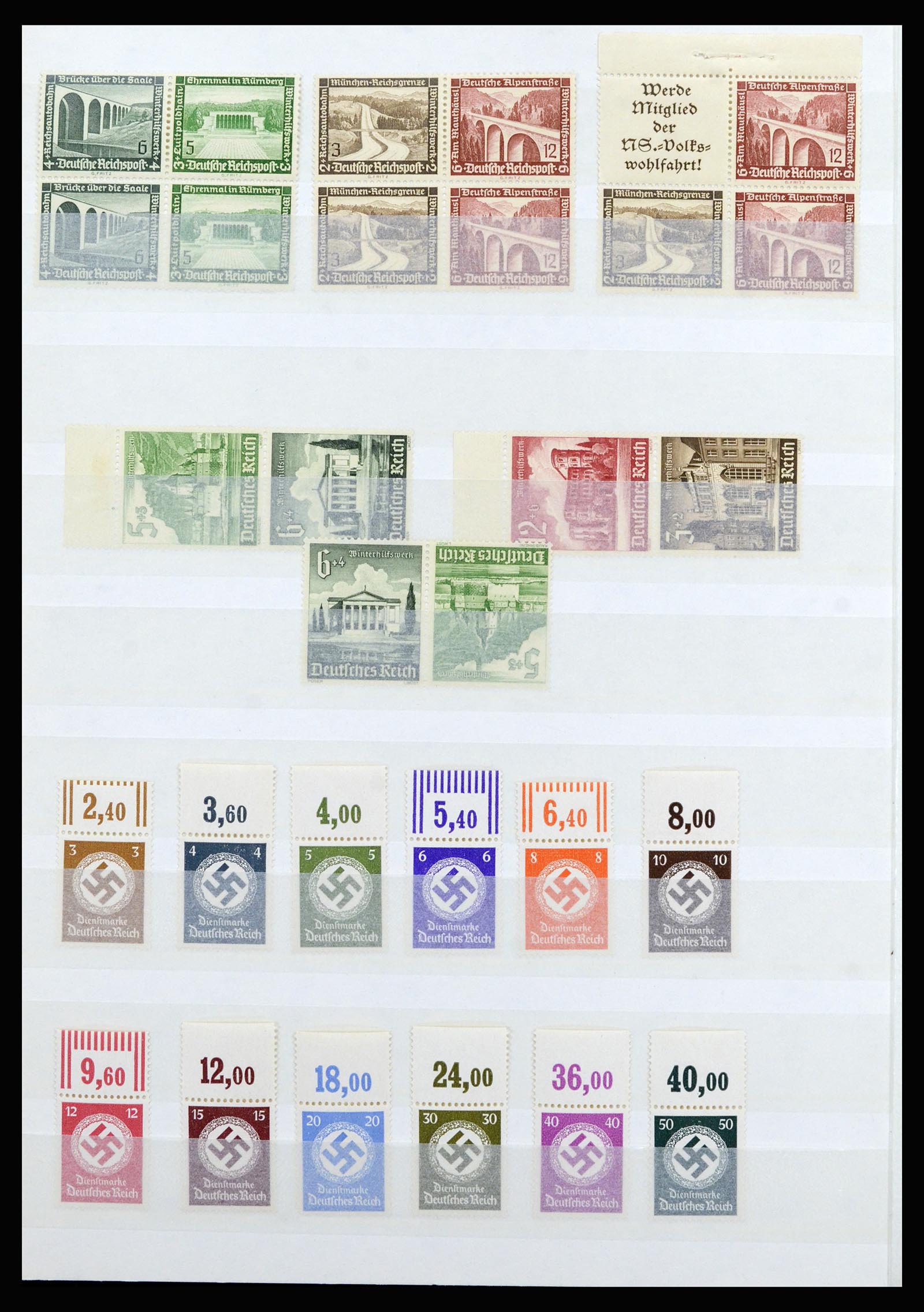 37103 143 - Postzegelverzameling 37103 Duitse Rijk 1880-1945.