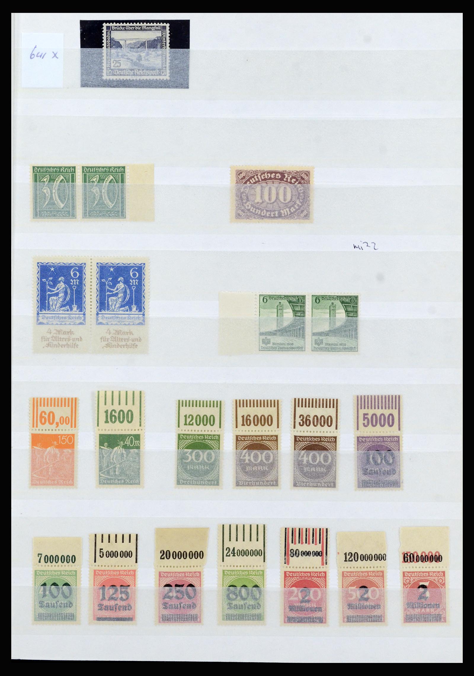 37103 144 - Postzegelverzameling 37103 Duitse Rijk 1880-1945.