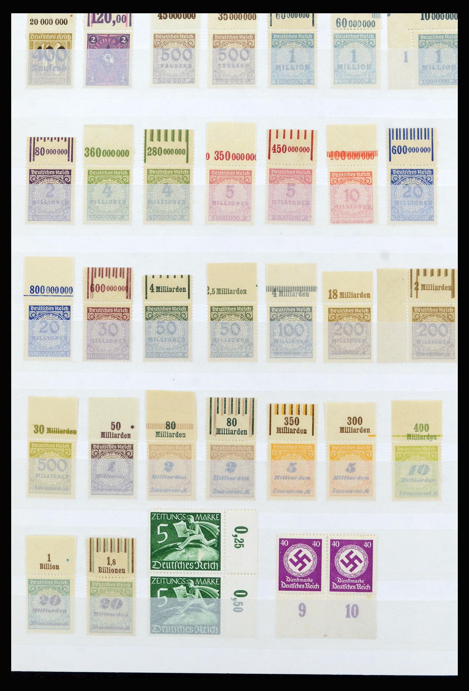 37103 145 - Stamp collection 37103 German Reich 1880-1945.