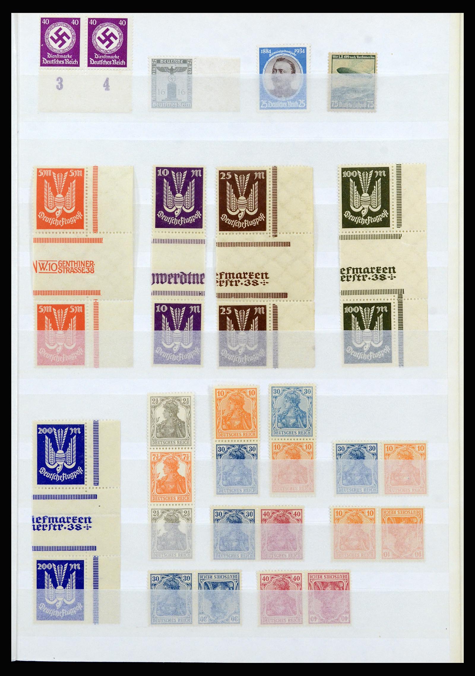 37103 146 - Postzegelverzameling 37103 Duitse Rijk 1880-1945.