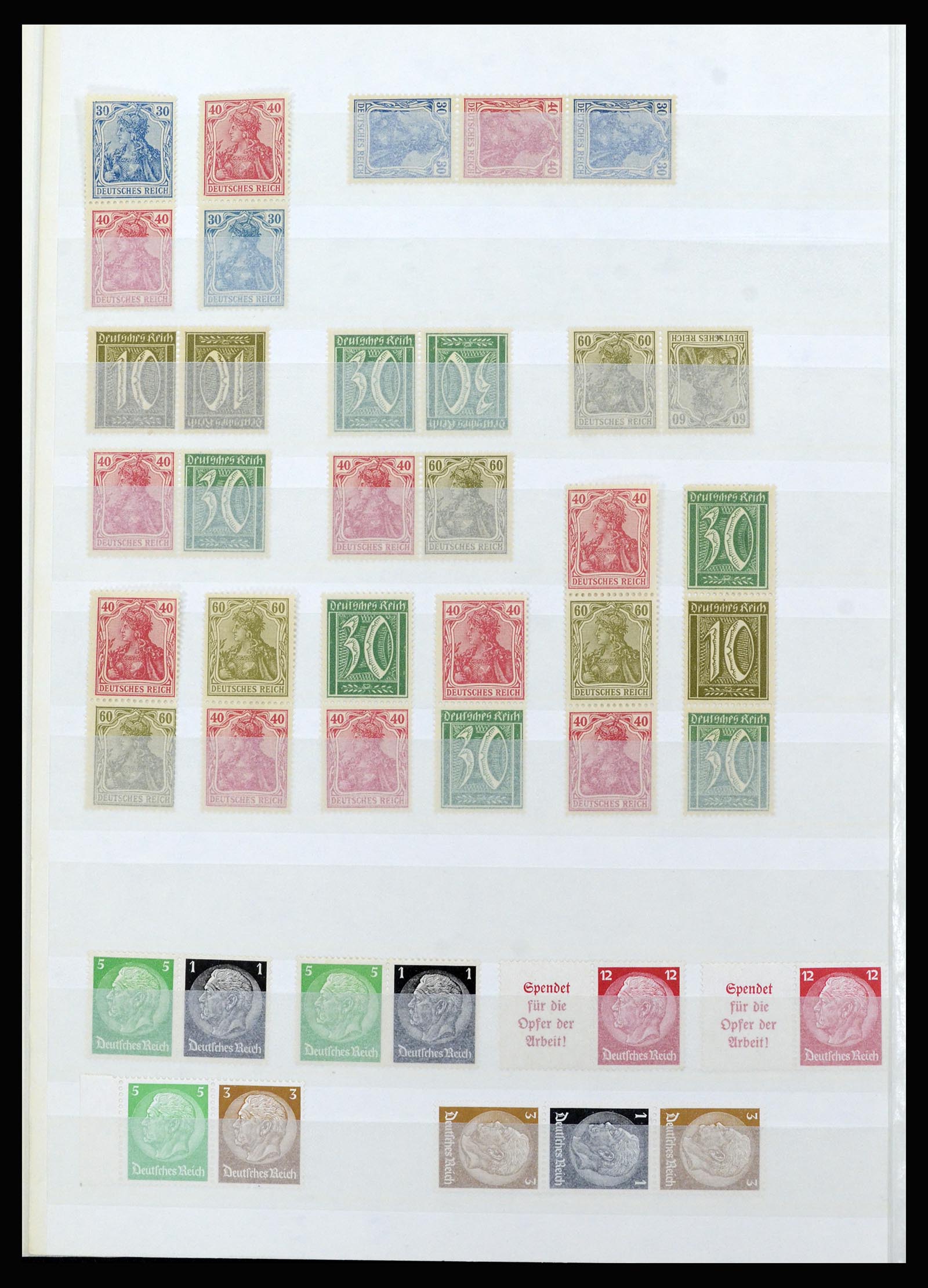 37103 147 - Stamp collection 37103 German Reich 1880-1945.