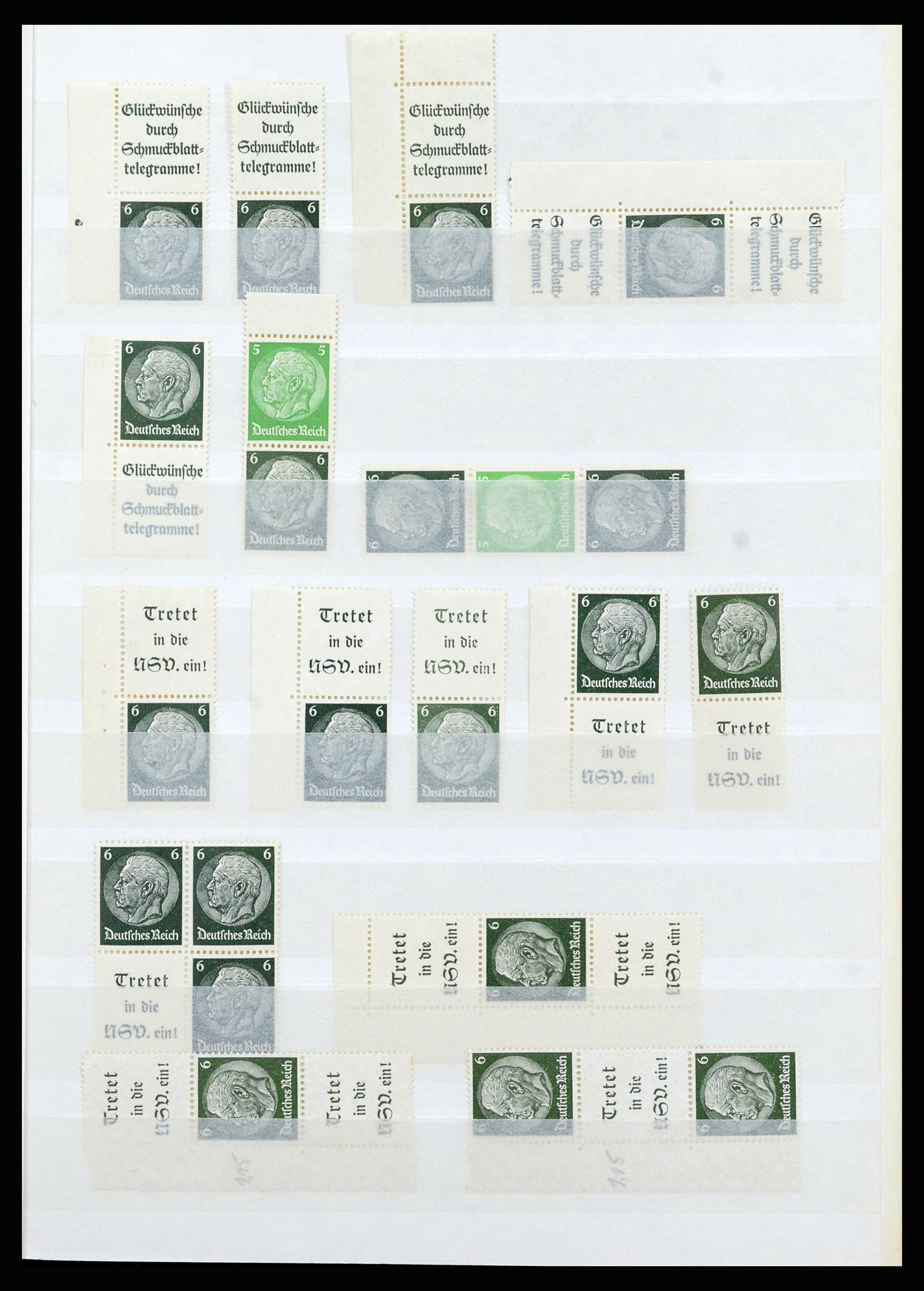 37103 154 - Postzegelverzameling 37103 Duitse Rijk 1880-1945.